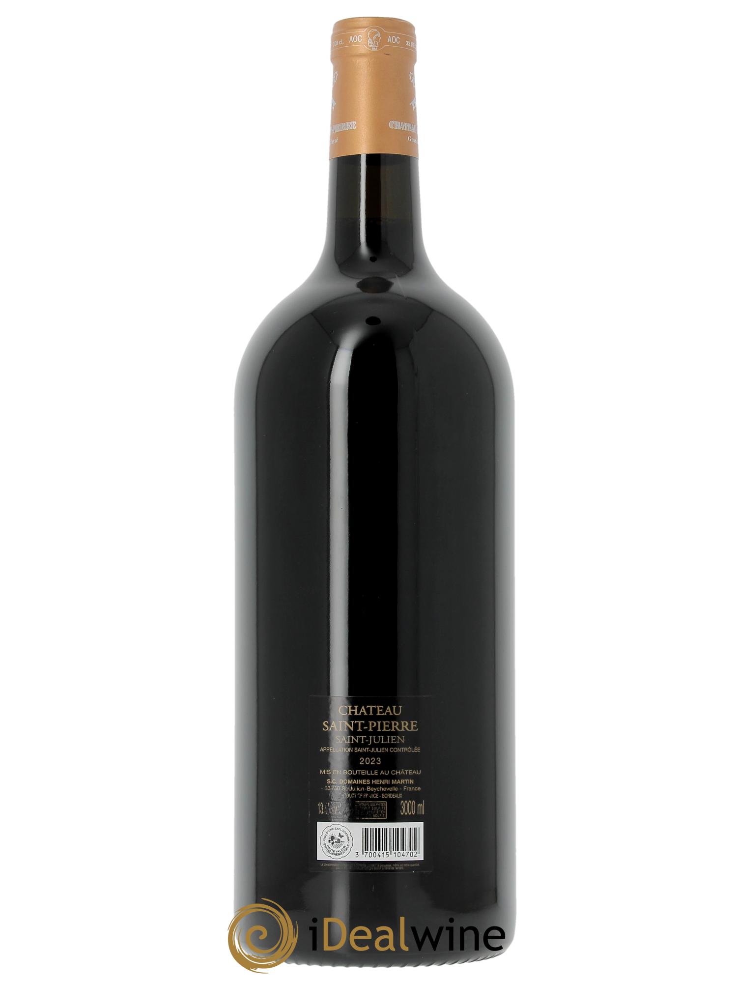 Château Saint-Pierre 4ème Grand Cru Classé  2023 - Lot of 1 double magnum - 2