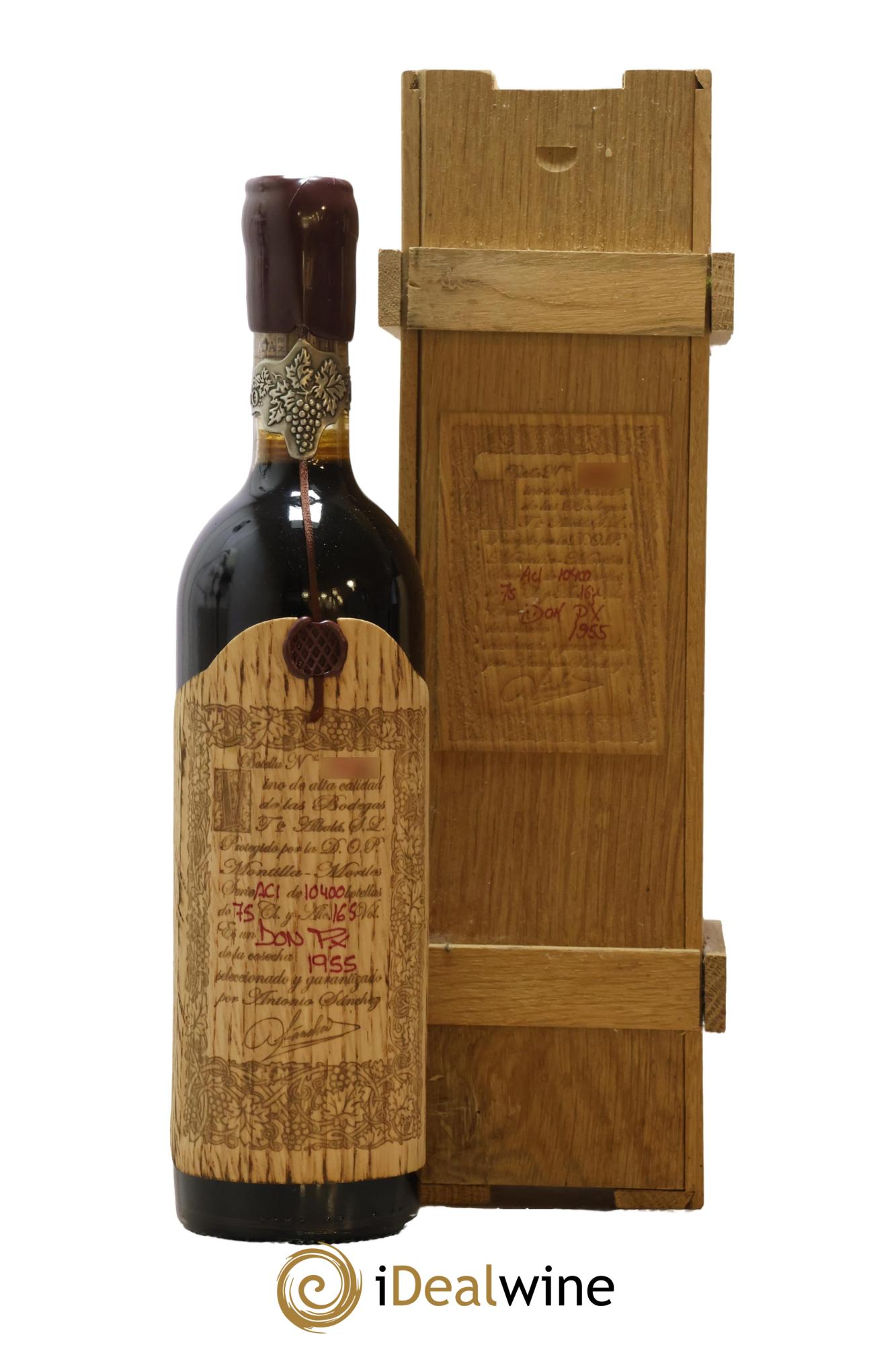 Montilla Moriles Don PX Convento Seleccion Toro Albala 1955 - Lot de 1 bouteille - 0
