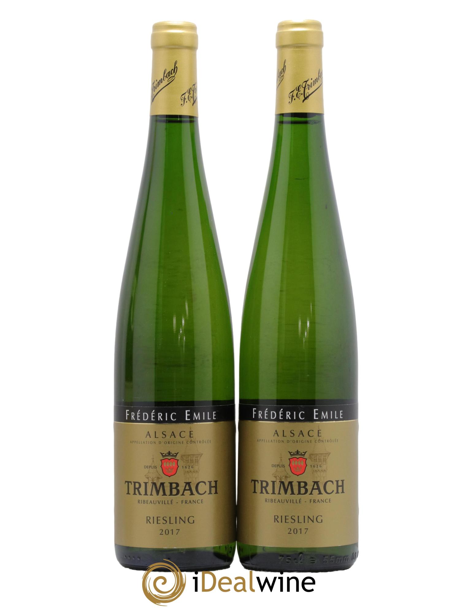Alsace Riesling Cuvée Frédéric Emile Trimbach (Domaine) 2017 - Lot de 2 bouteilles - 0