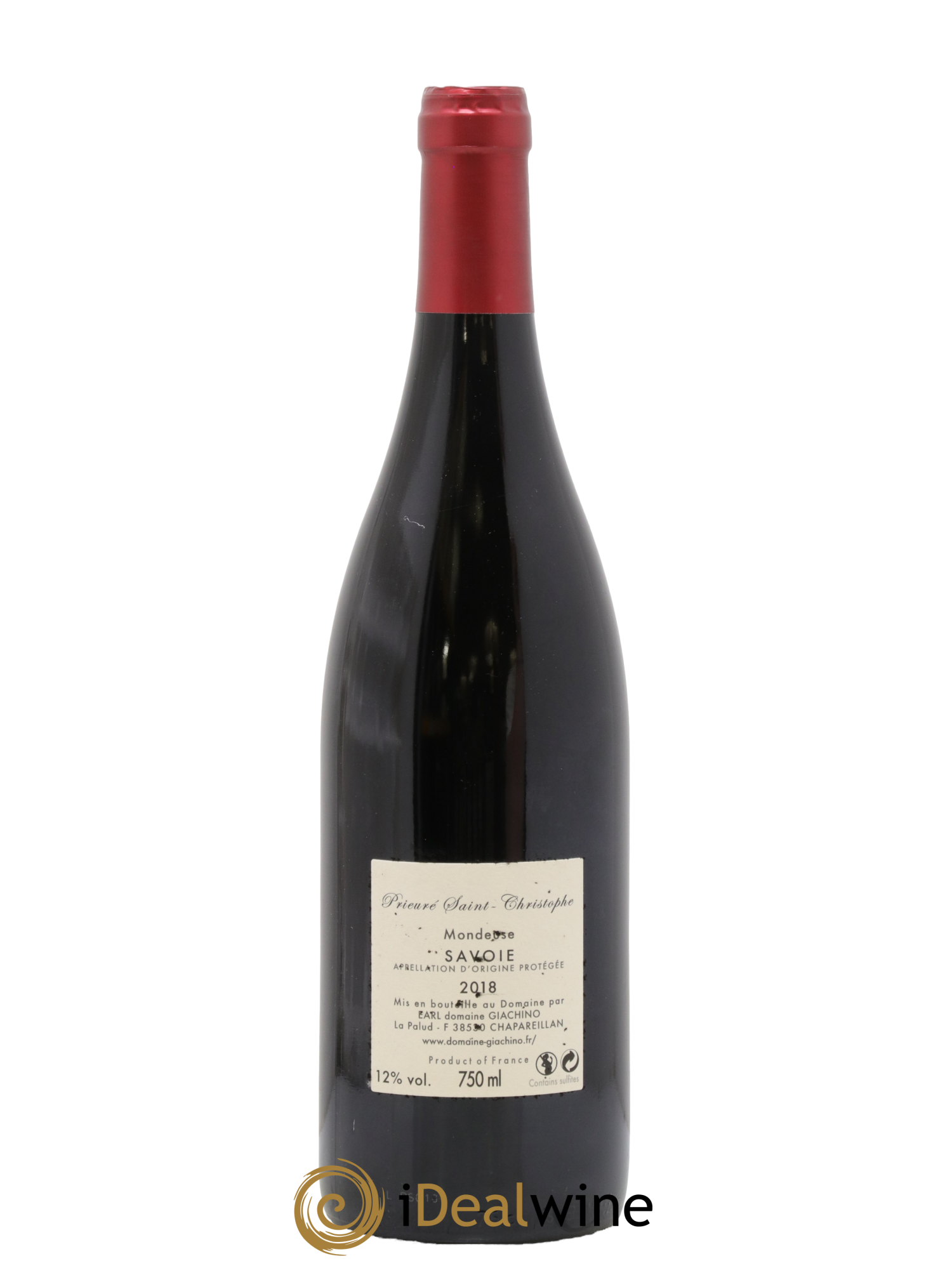 Vin de Savoie Mondeuse Tradition Prieuré Saint Christophe (Domaine) 2018 - Lotto di 1 bottiglia - 1
