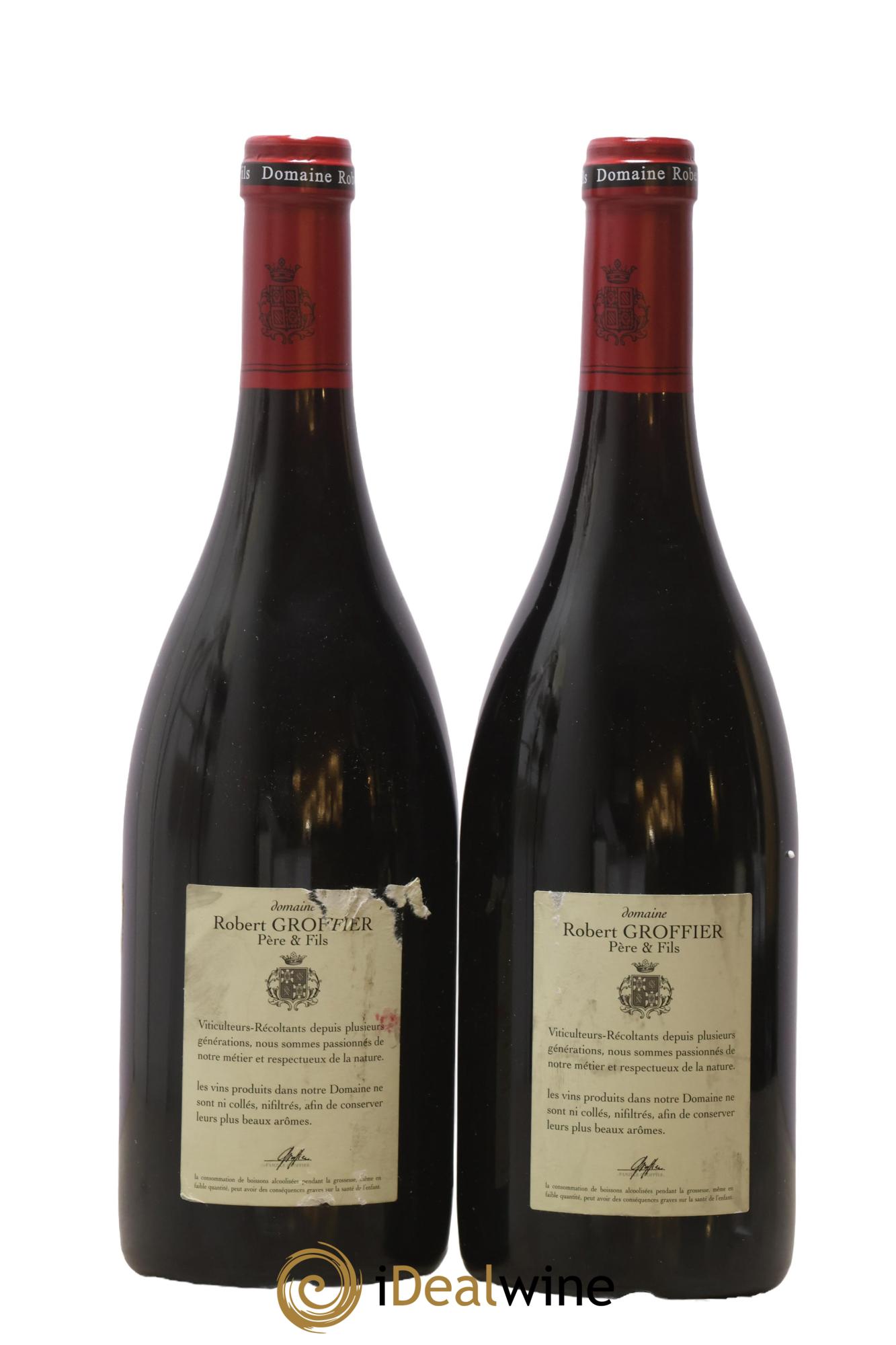 Chambolle-Musigny 1er Cru Les Amoureuses Robert Groffier Père & Fils (Domaine) 2013 - Lot de 2 bouteilles - 1