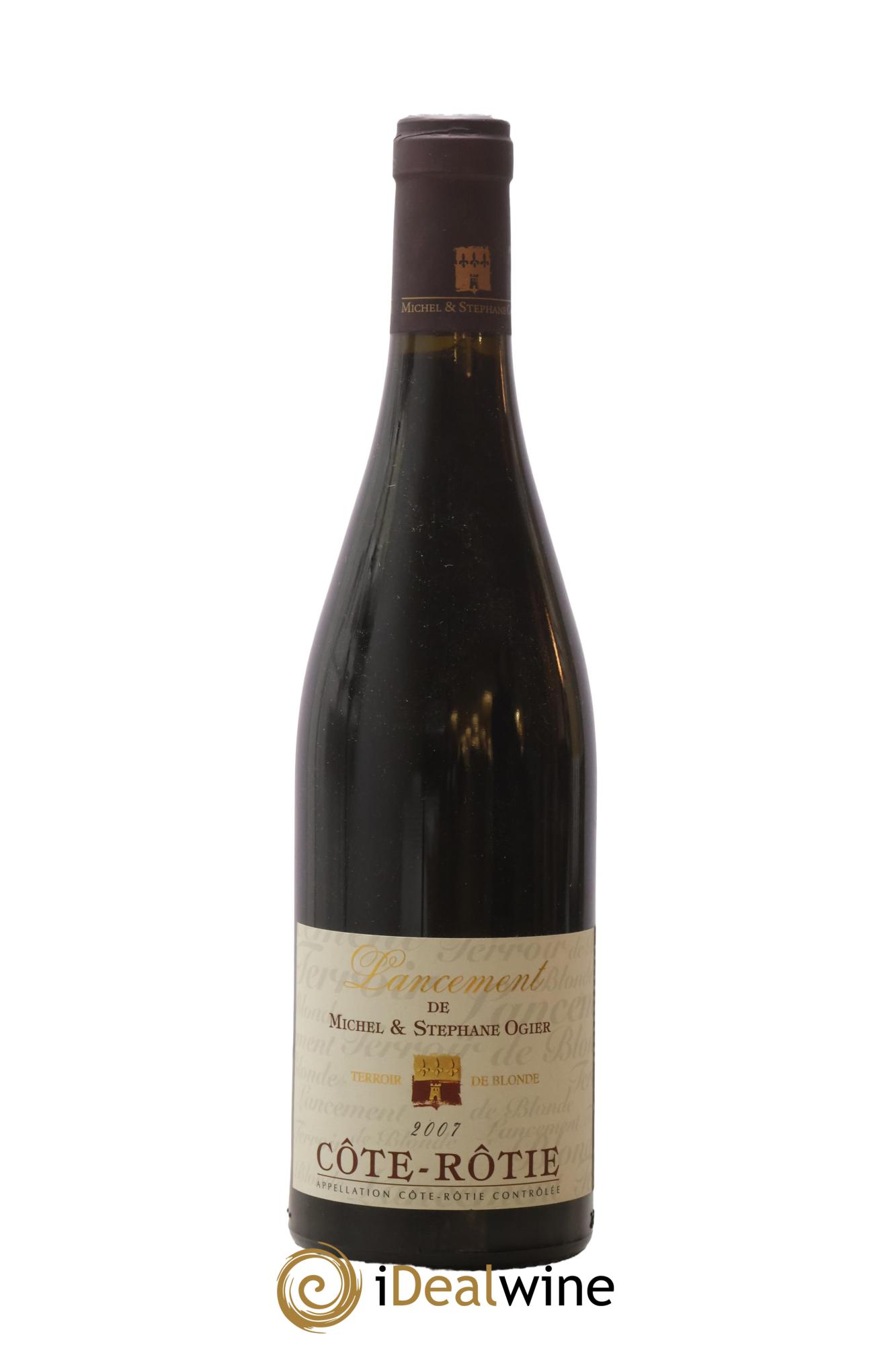 Côte-Rôtie Lancement Stéphane Ogier 2007 - Posten von 1 Flasche - 0