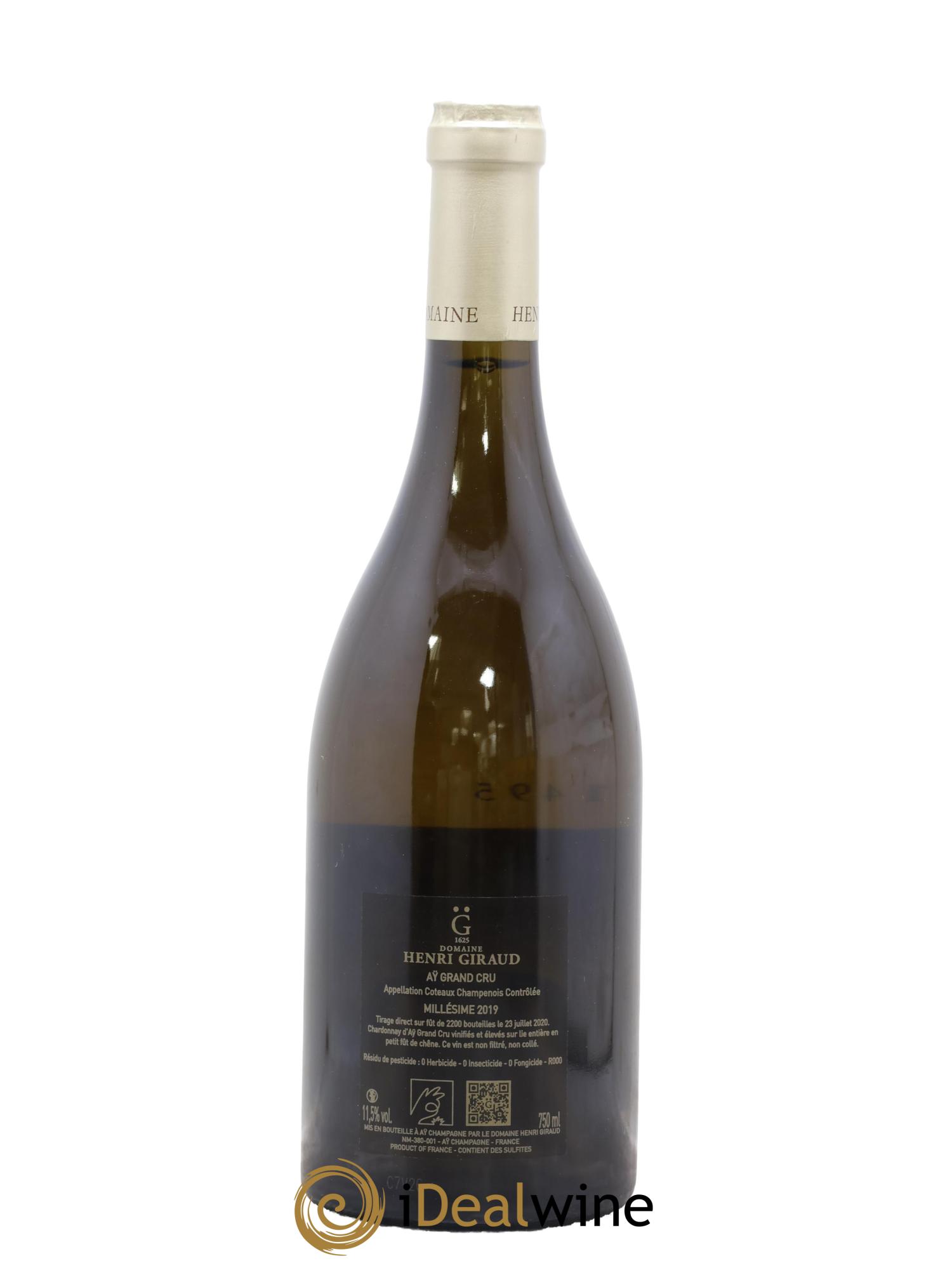 Coteaux Champenois Cuvée de Croix Courcelles Henri Giraud 2019 - Lot of 1 bottle - 1