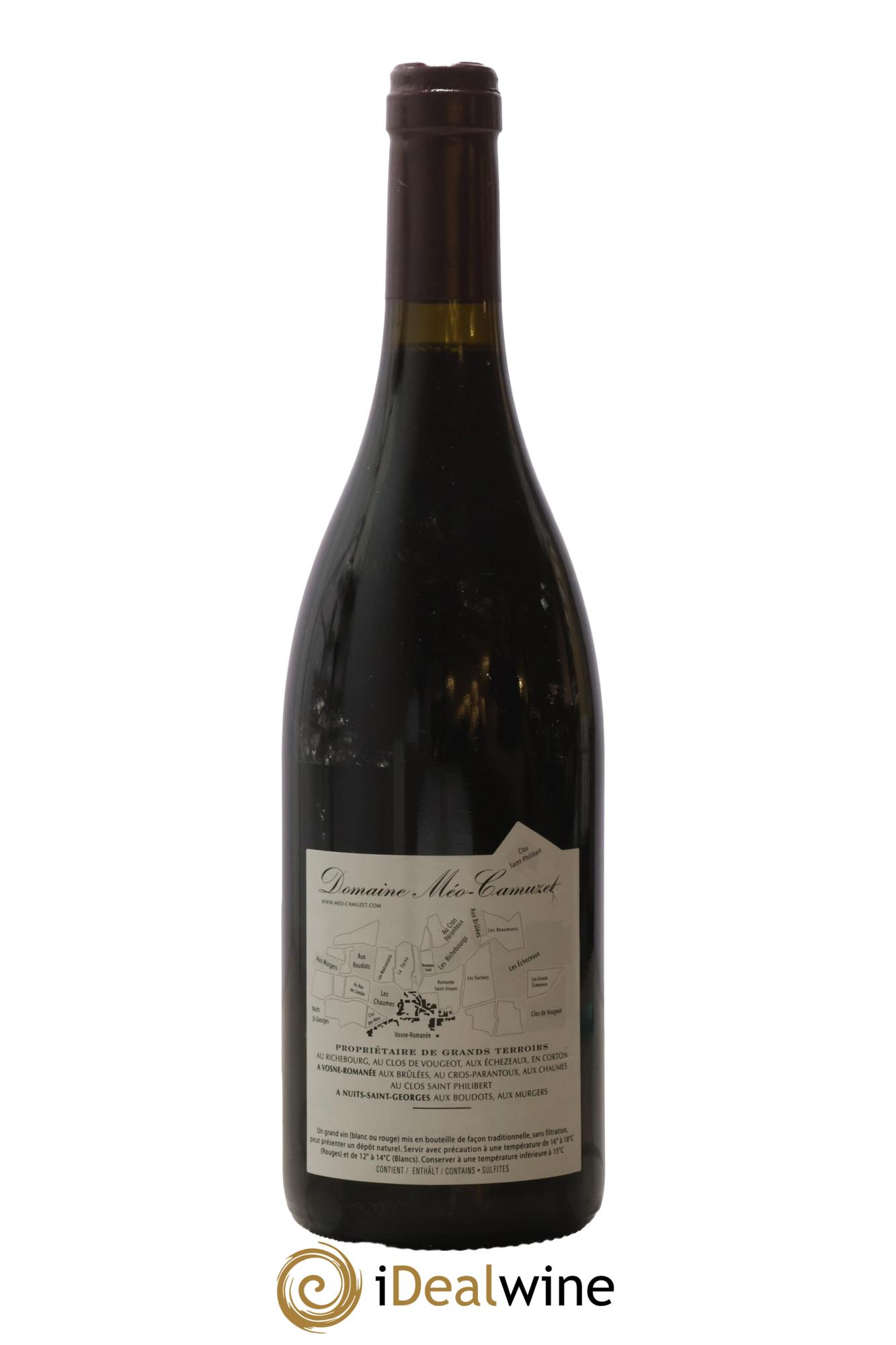 Vosne-Romanée 1er Cru Les Chaumes Méo-Camuzet (Domaine) 2016 - Lot de 1 bouteille - 1