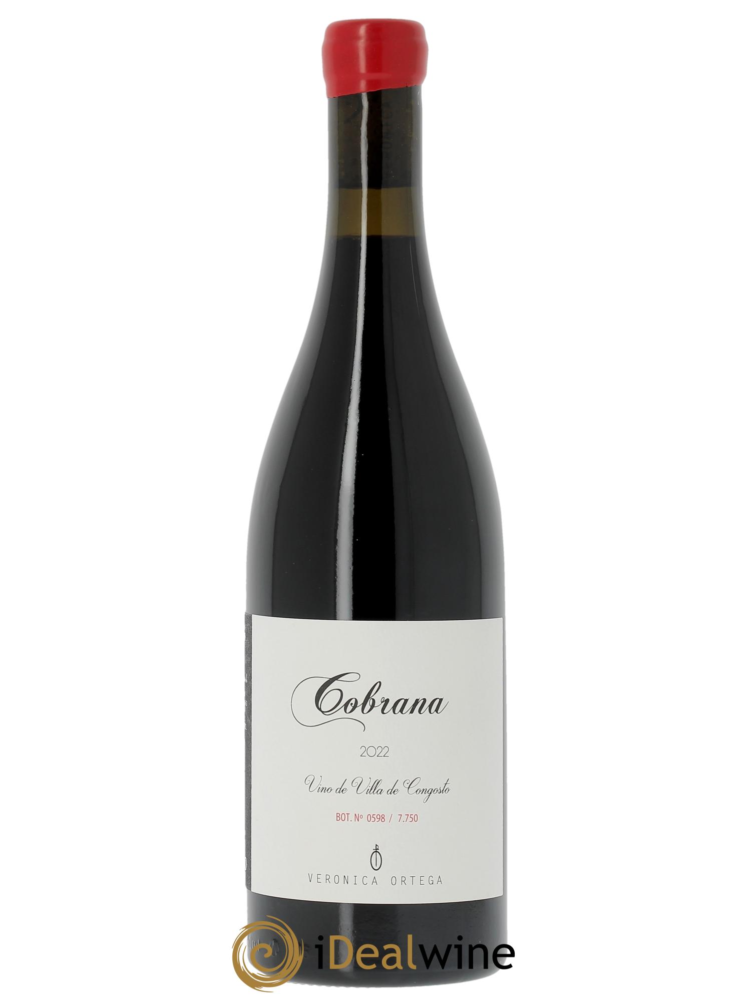 Bierzo DO Veronica Ortega Cobrana 2022 - Lot de 1 bouteille - 0