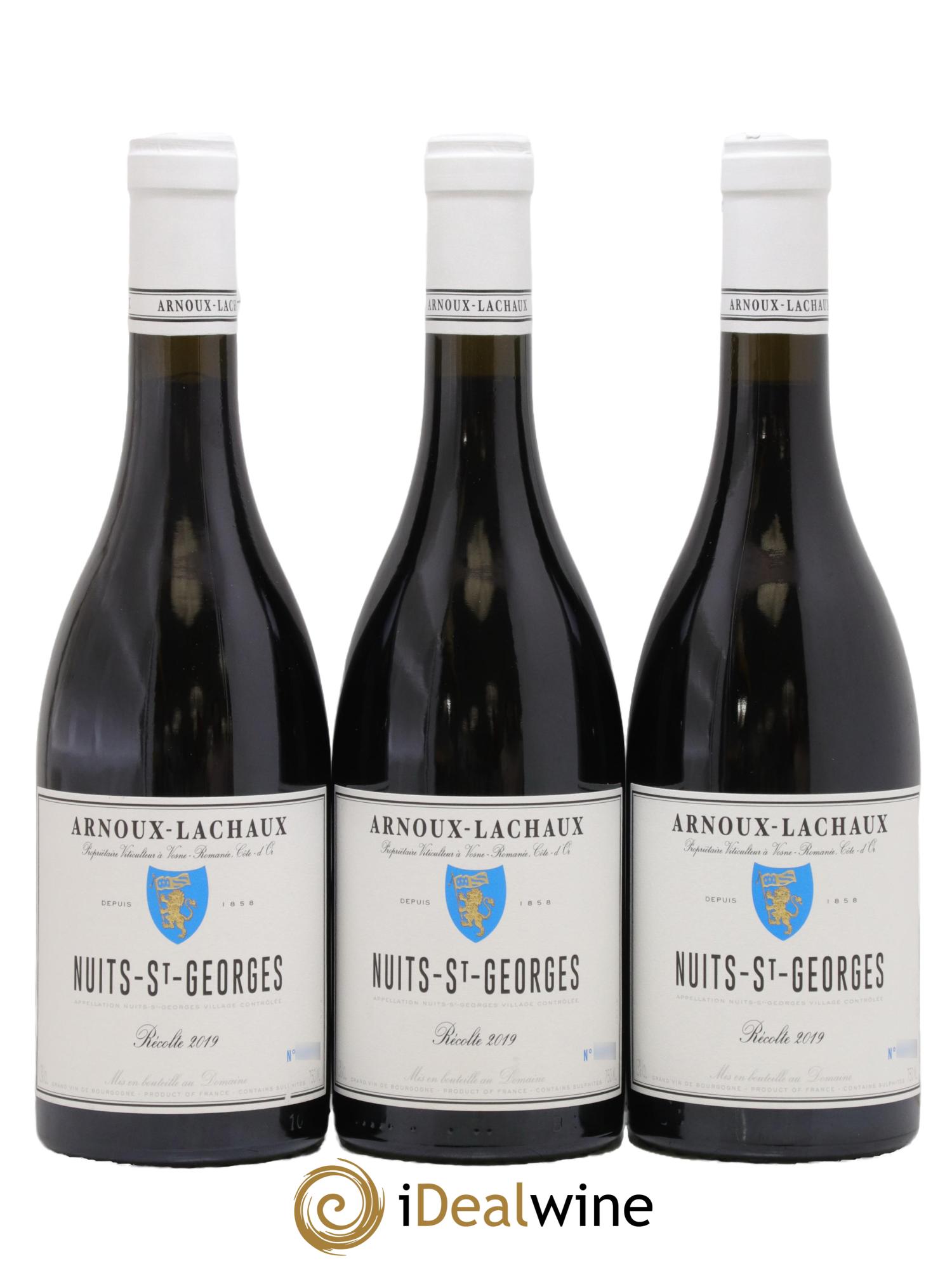 Nuits-Saint-Georges Arnoux-Lachaux (Domaine) 2019 - Lot de 3 bouteilles - 0