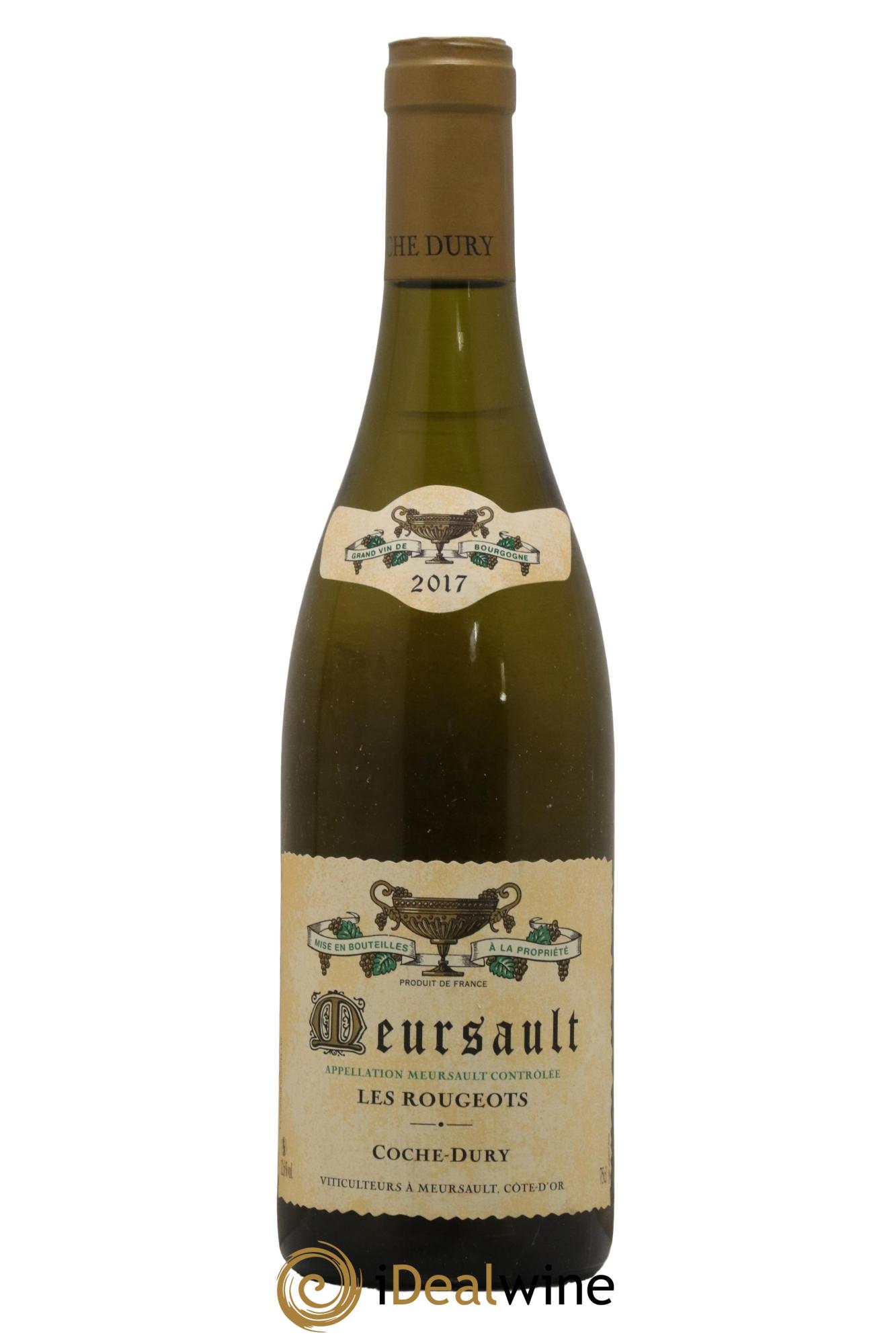 Meursault Les Rougeots Coche Dury (Domaine) 2017 - Lot de 1 bouteille - 0