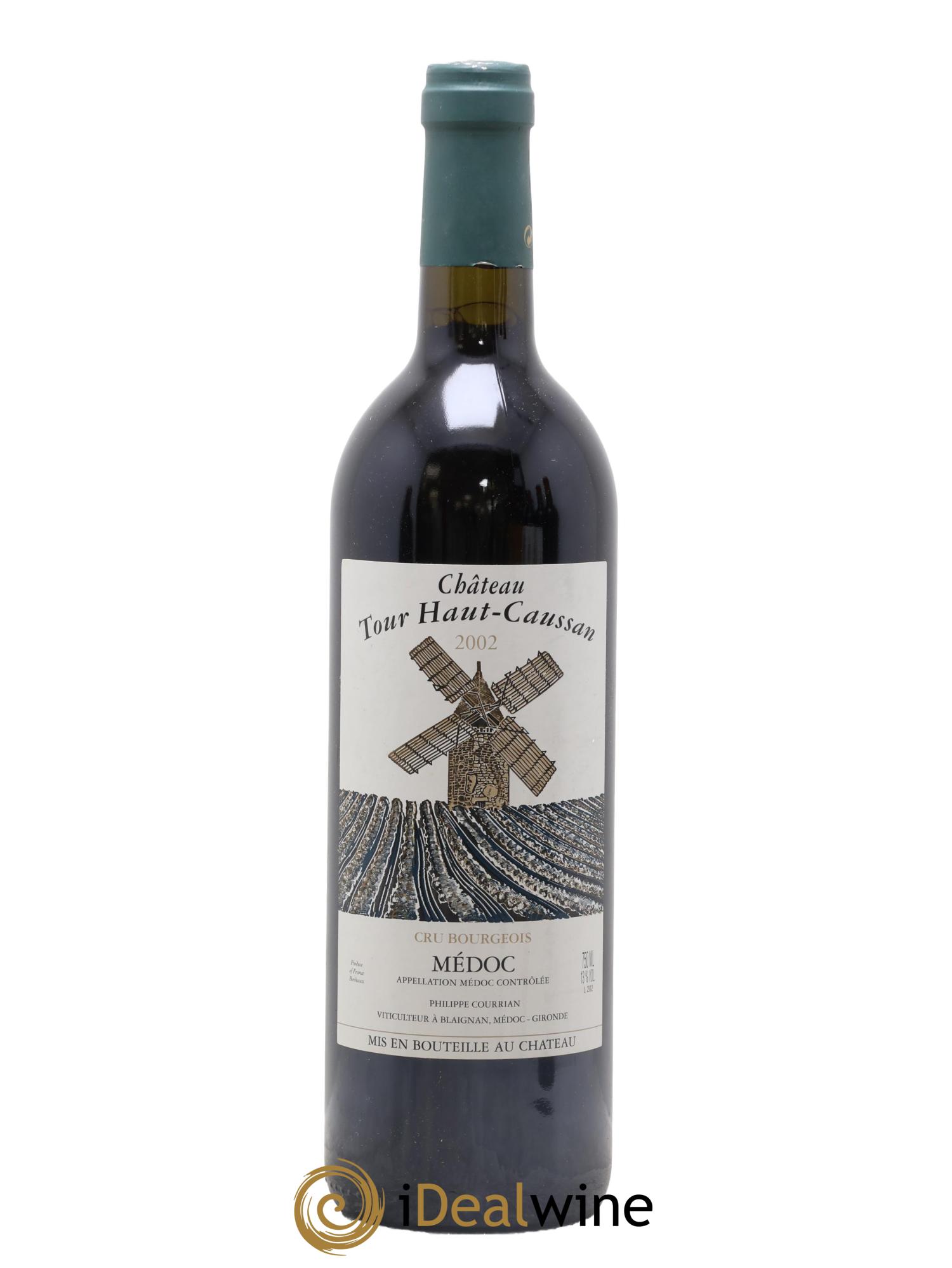 Château Tour Haut-Caussan Cru Bourgeois 2002 - Lotto di 1 bottiglia - 0