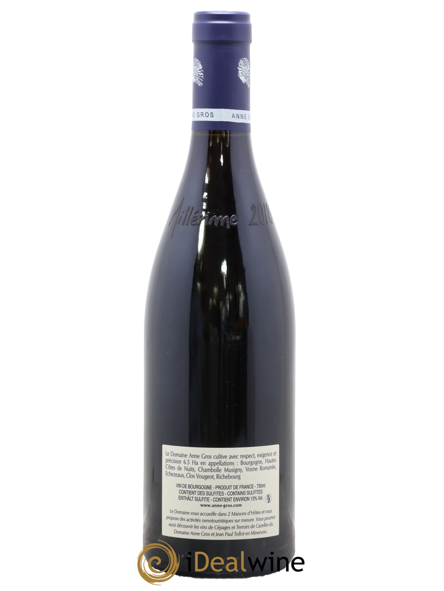 Echezeaux Grand Cru Les Loachausses Anne Gros 2018 - Lot de 1 bouteille - 1