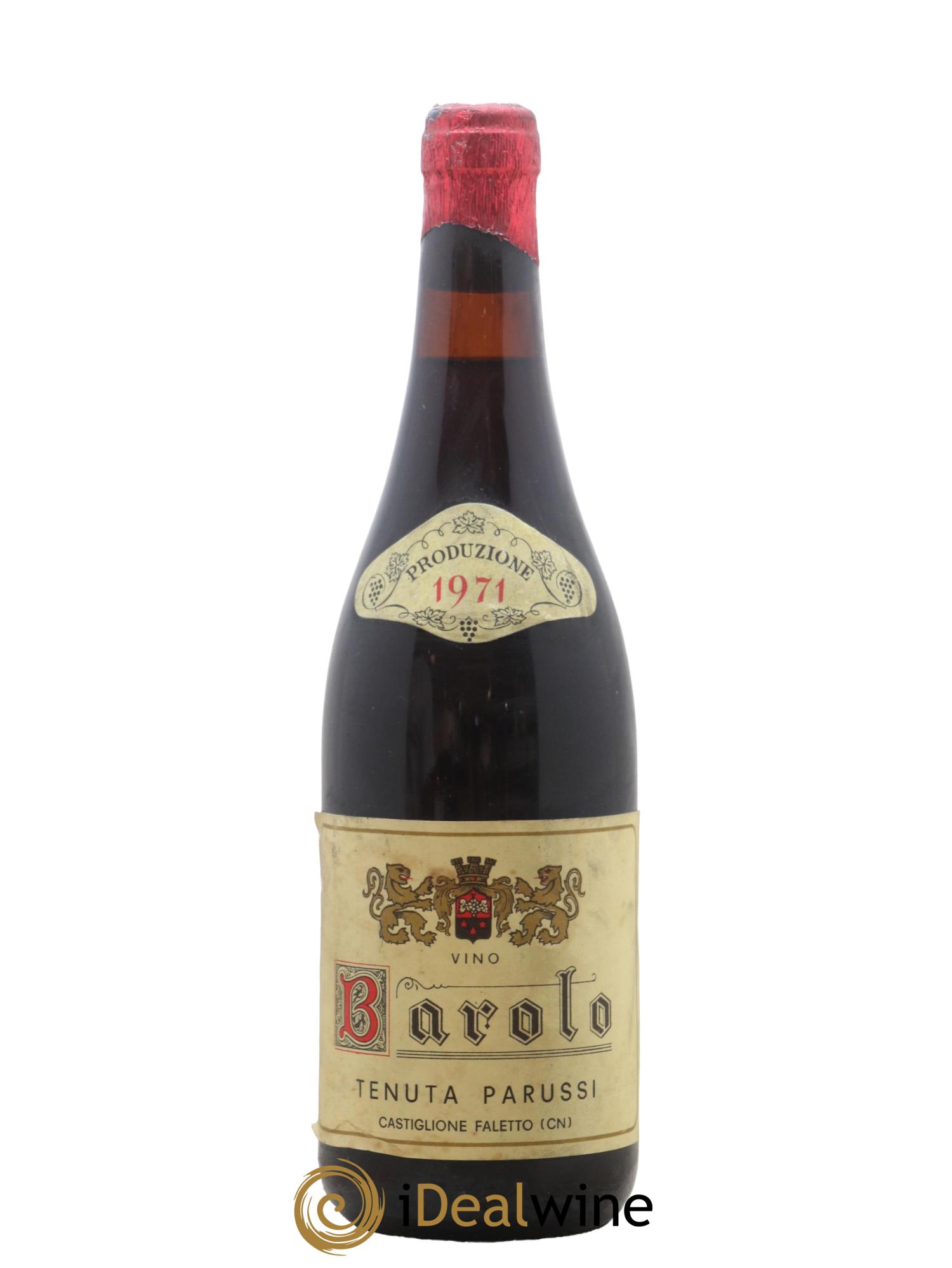 Barolo Parussi 1971 - Lot de 1 bouteille - 0