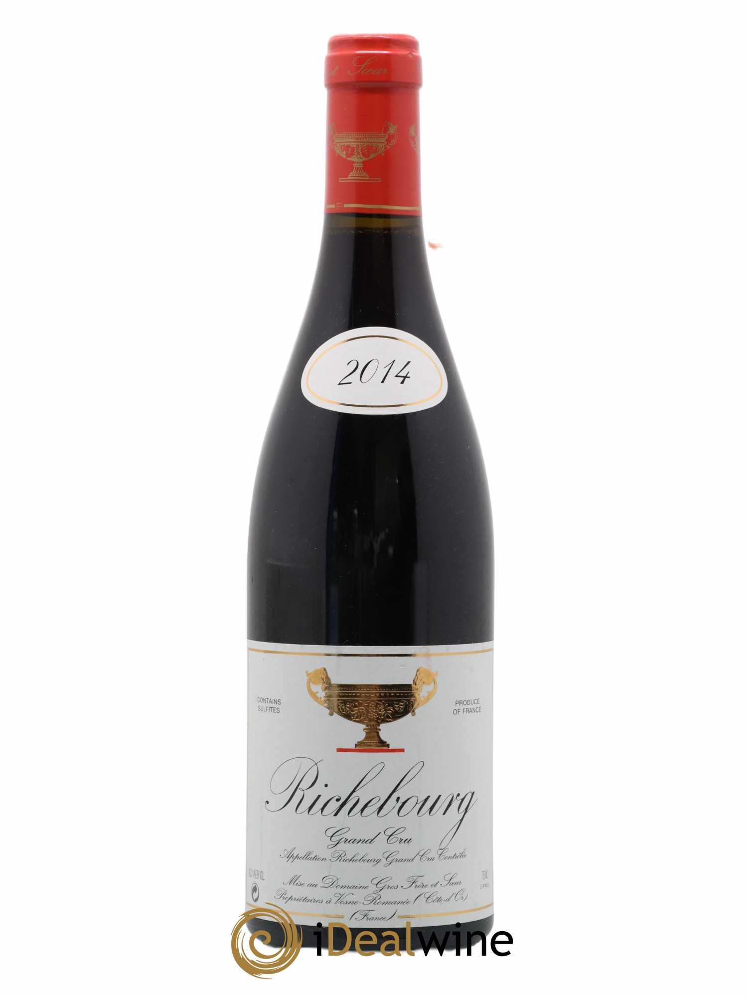 Richebourg Grand Cru Gros Frère & Soeur 2014 - Lot de 1 bouteille - 0