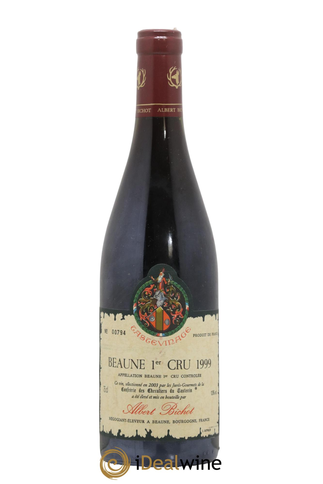 Beaune 1er Cru Albert Bichot 1999 - Lot de 1 bouteille - 0