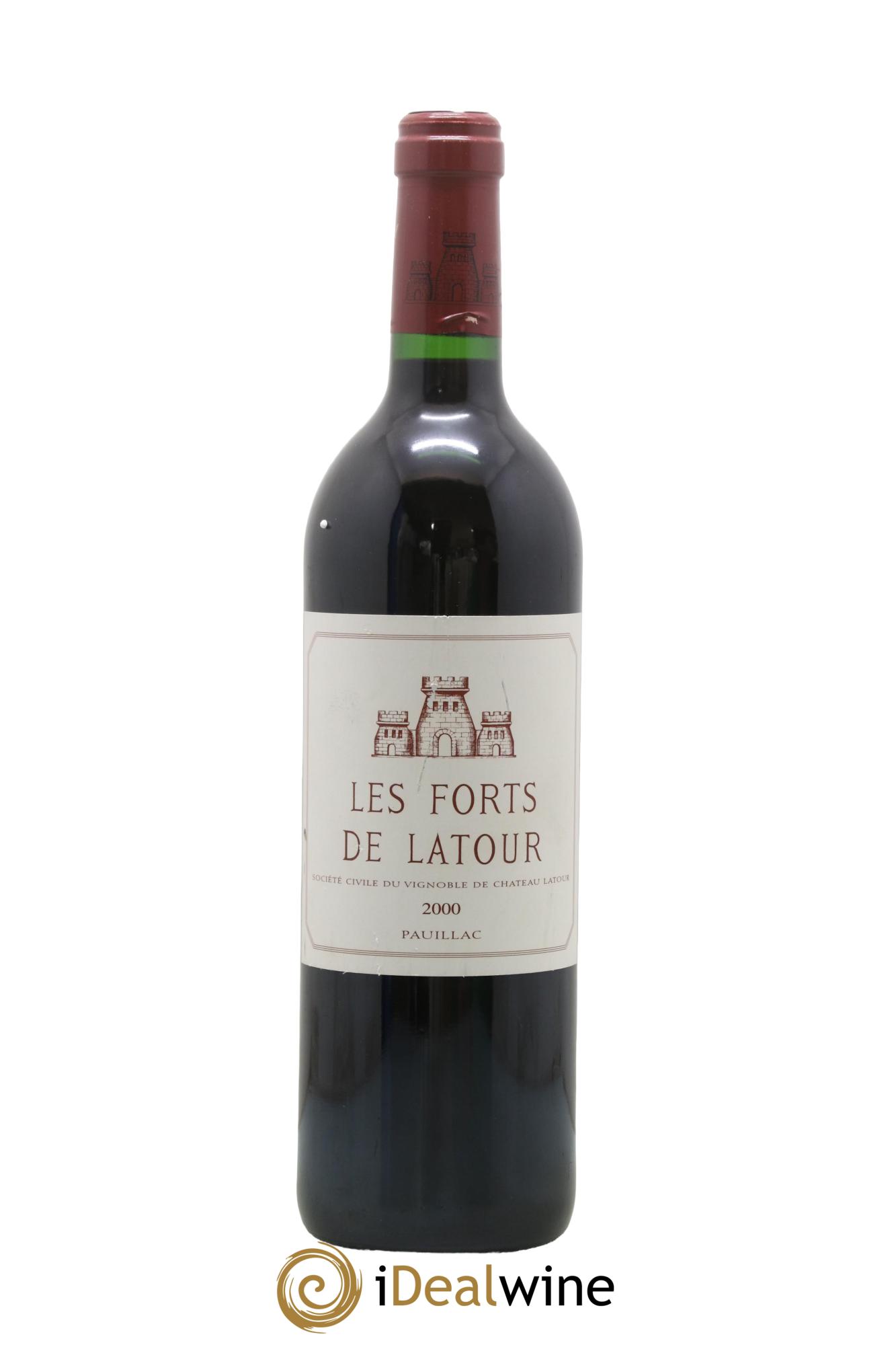Les Forts de Latour Second Vin 2000 - Lot de 1 bouteille - 0