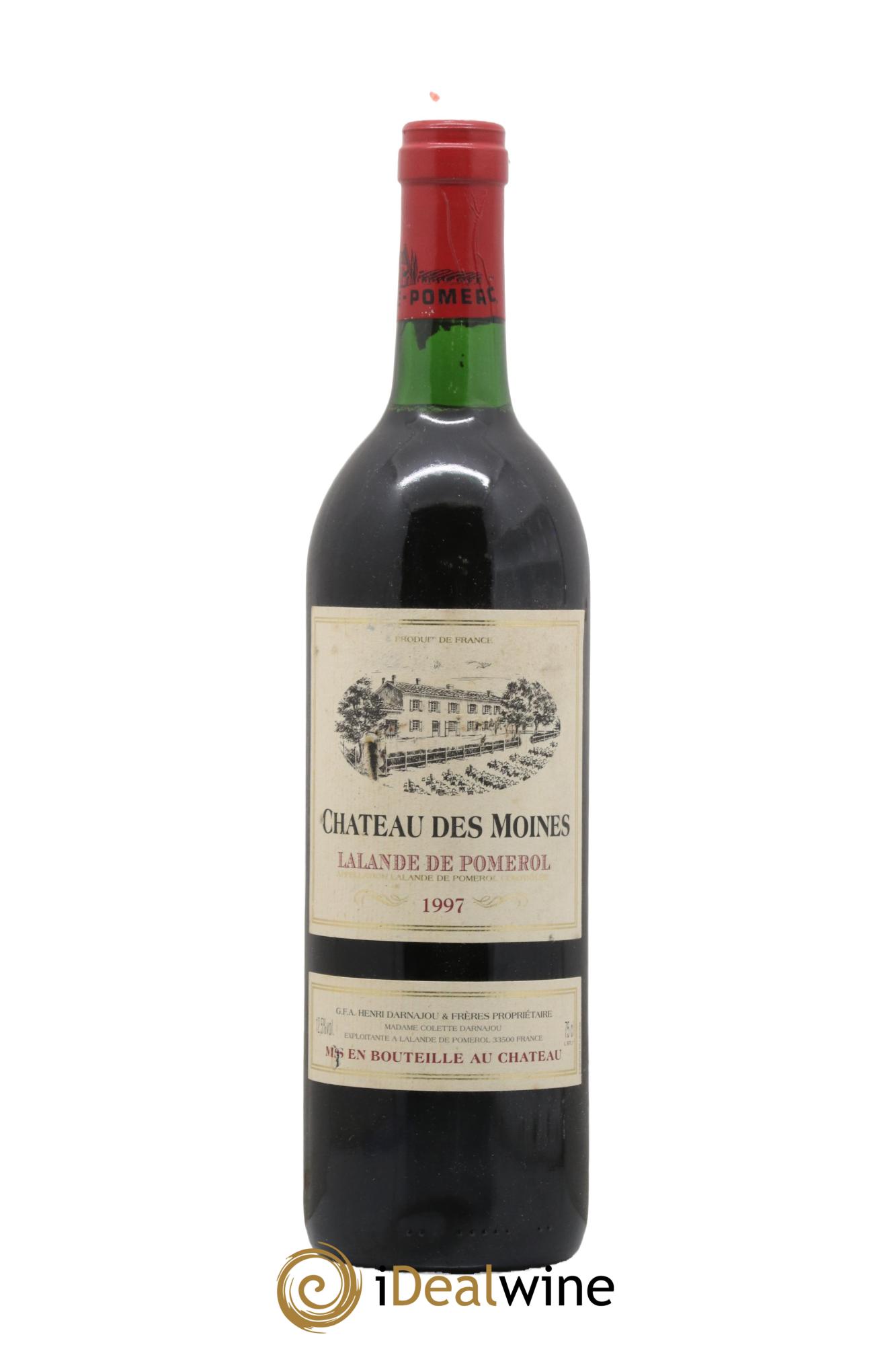 Lalande-de-Pomerol Château Des Moines 1997 - Lot de 1 bouteille - 0