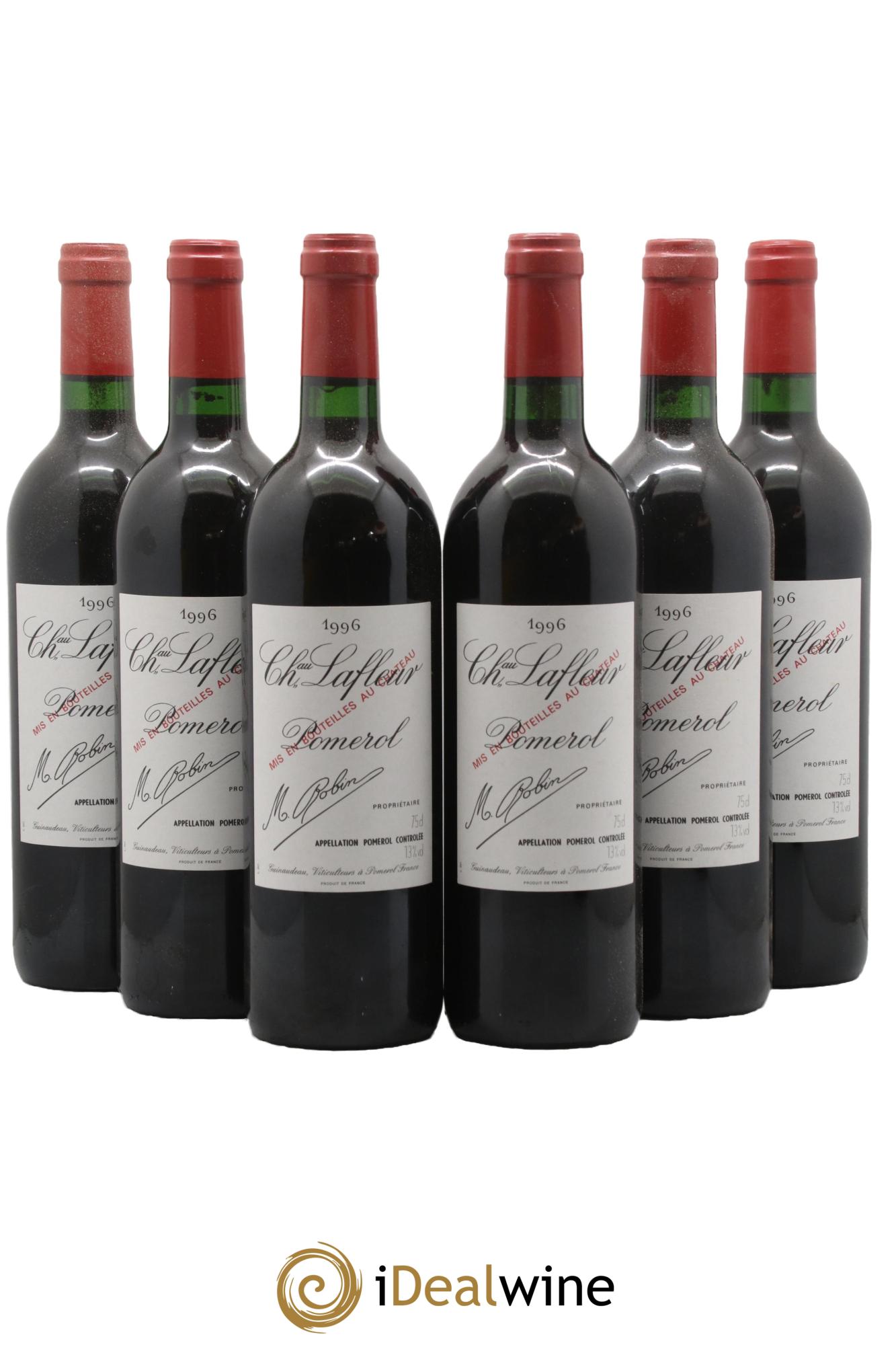 Château Lafleur 1996 - Lot de 6 bouteilles - 0