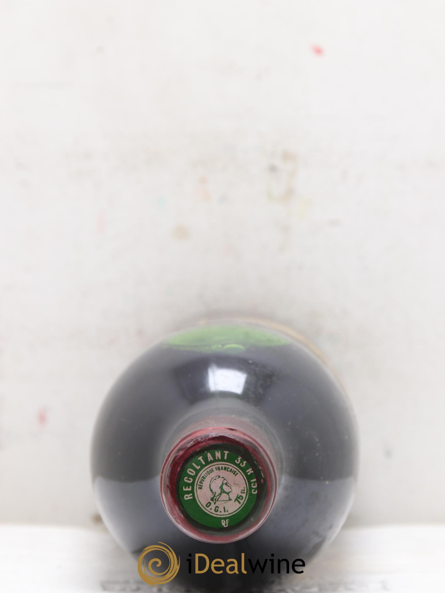 Château Palmer 3ème Grand Cru Classé 1982 - Lot de 1 bouteille - 1