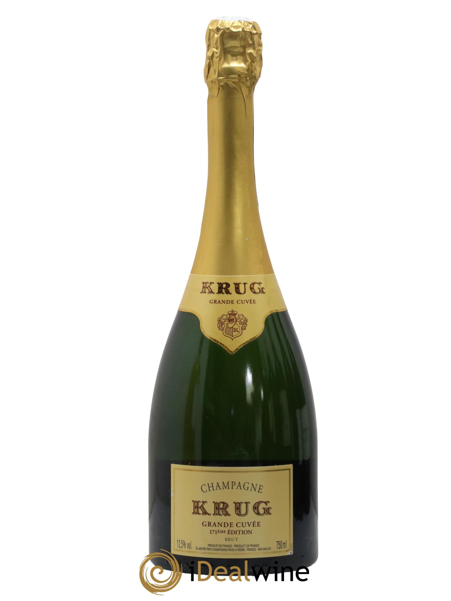 Grande Cuvée Brut - 171ème édition Krug - Lot de 1 bouteille - 0