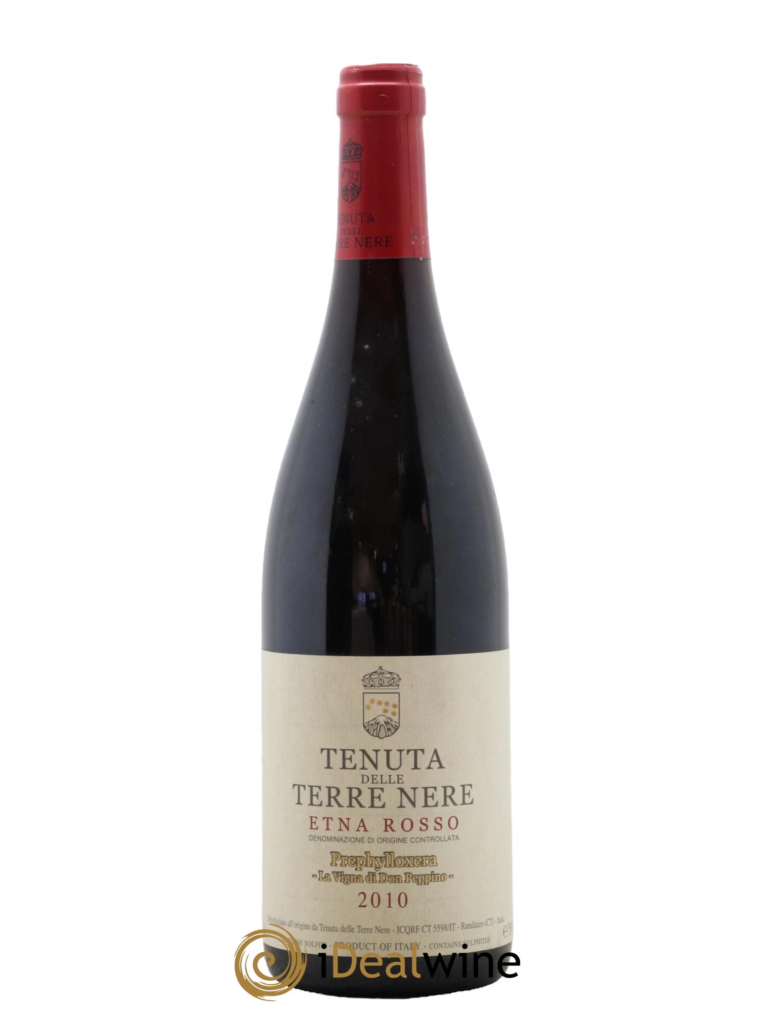 Etna Rosso DOC Prephylloxera La Vigna di Don Peppino Tenuta delle Terre Nere 2010 - Lot de 1 bouteille - 0