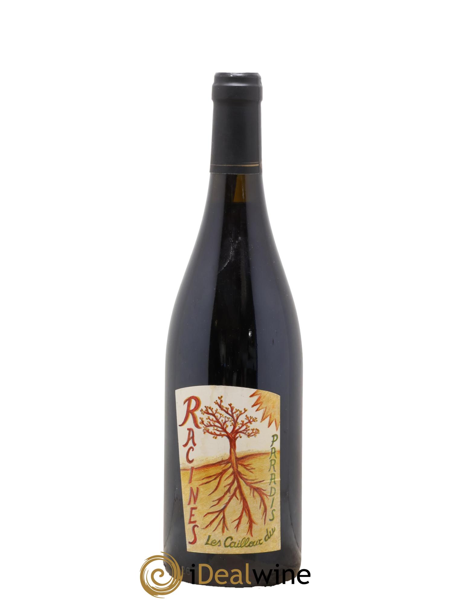 Vin de France Racines Les Cailloux du Paradis - Claude Courtois 2007 - Lot de 1 bouteille - 0