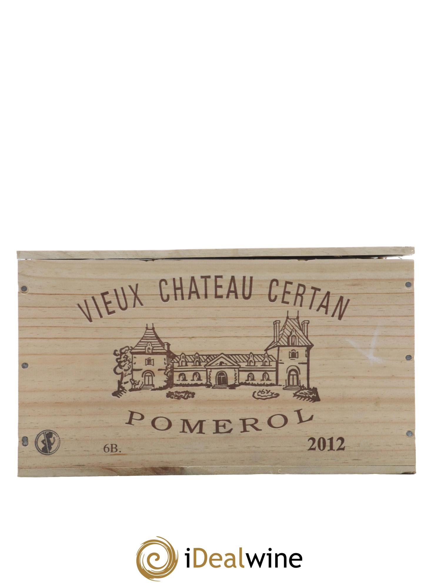 Vieux Château Certan 2012 - Posten von 6 Flaschen - 1