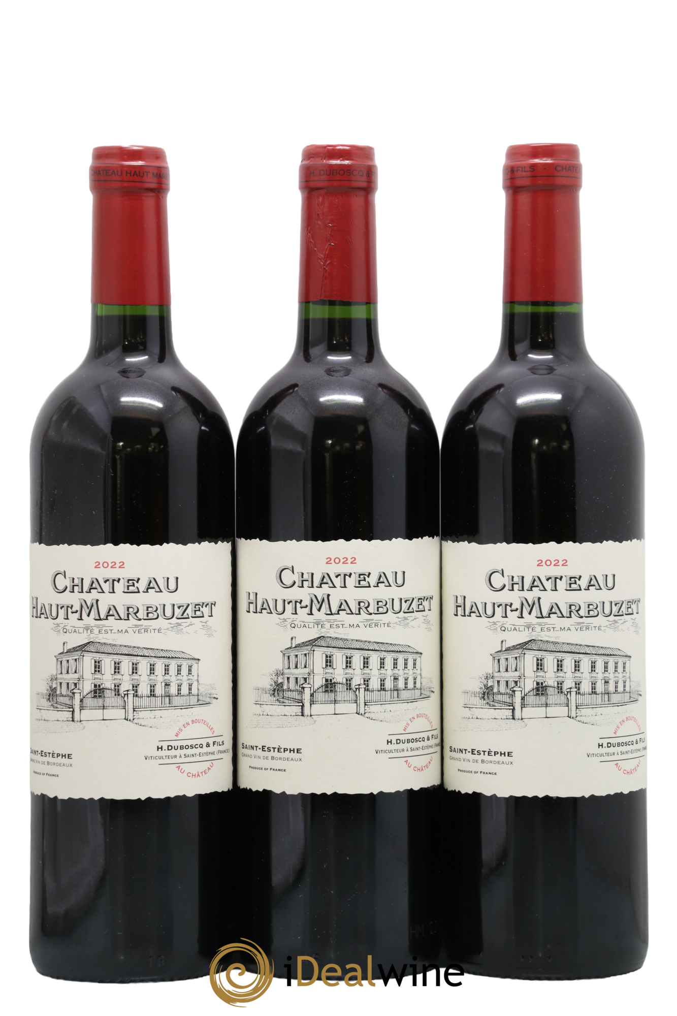 Château Haut Marbuzet 2022 - Lot of 3 bottles - 0