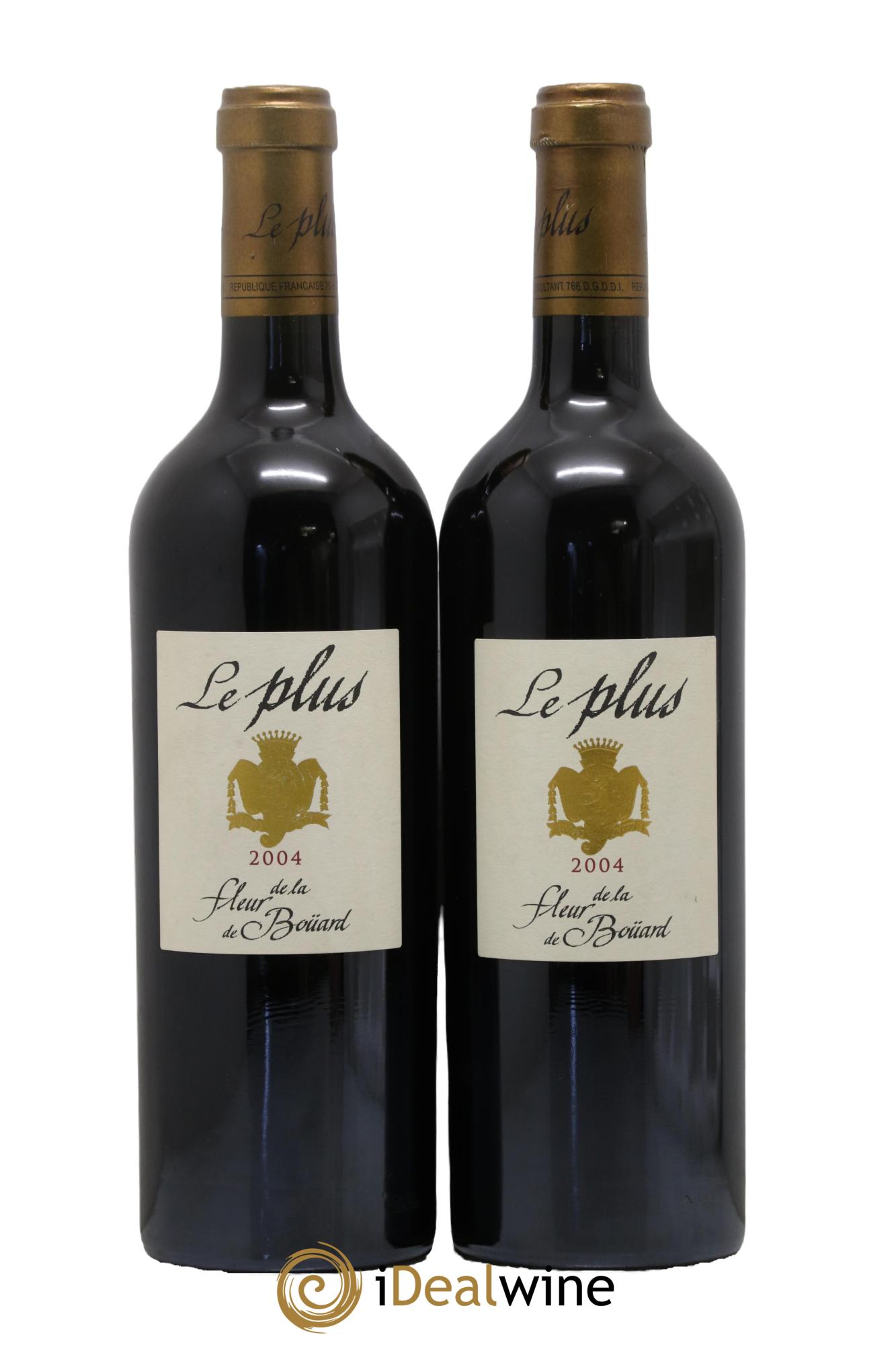 Château Le Plus de la Fleur de Boüard 2004 - Lot de 2 bouteilles - 0