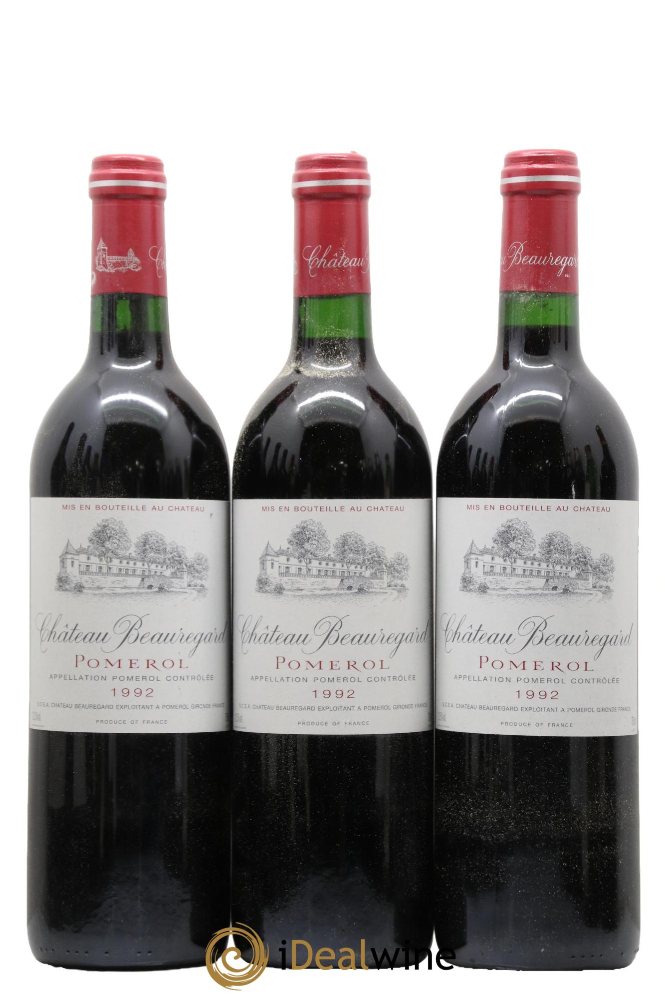 Château Beauregard 1992 - Lot de 12 bouteilles - 4