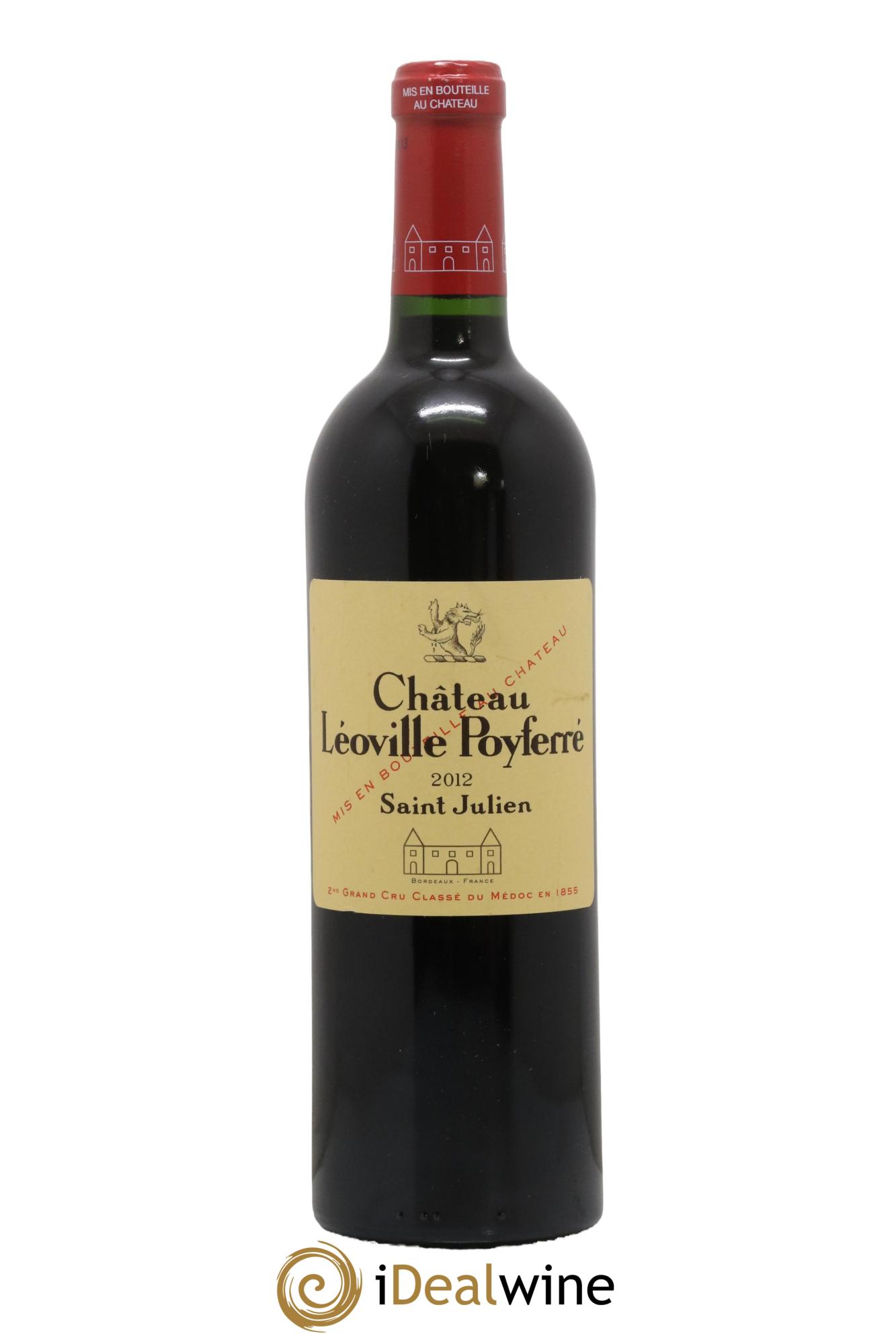 Château Léoville Poyferré 2ème Grand Cru Classé 2012 - Lot de 1 bouteille - 0