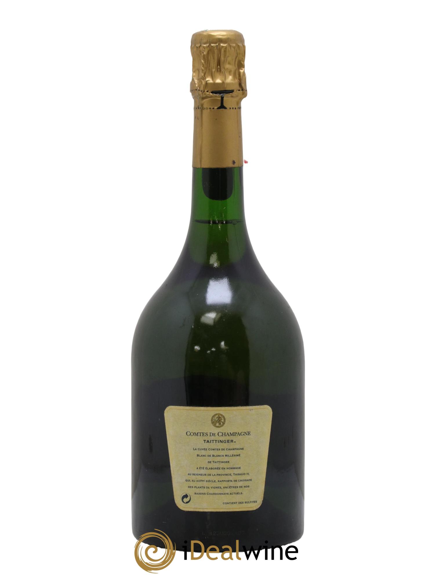 Comtes de Champagne Taittinger 1998 - Lot of 1 bottle - 1