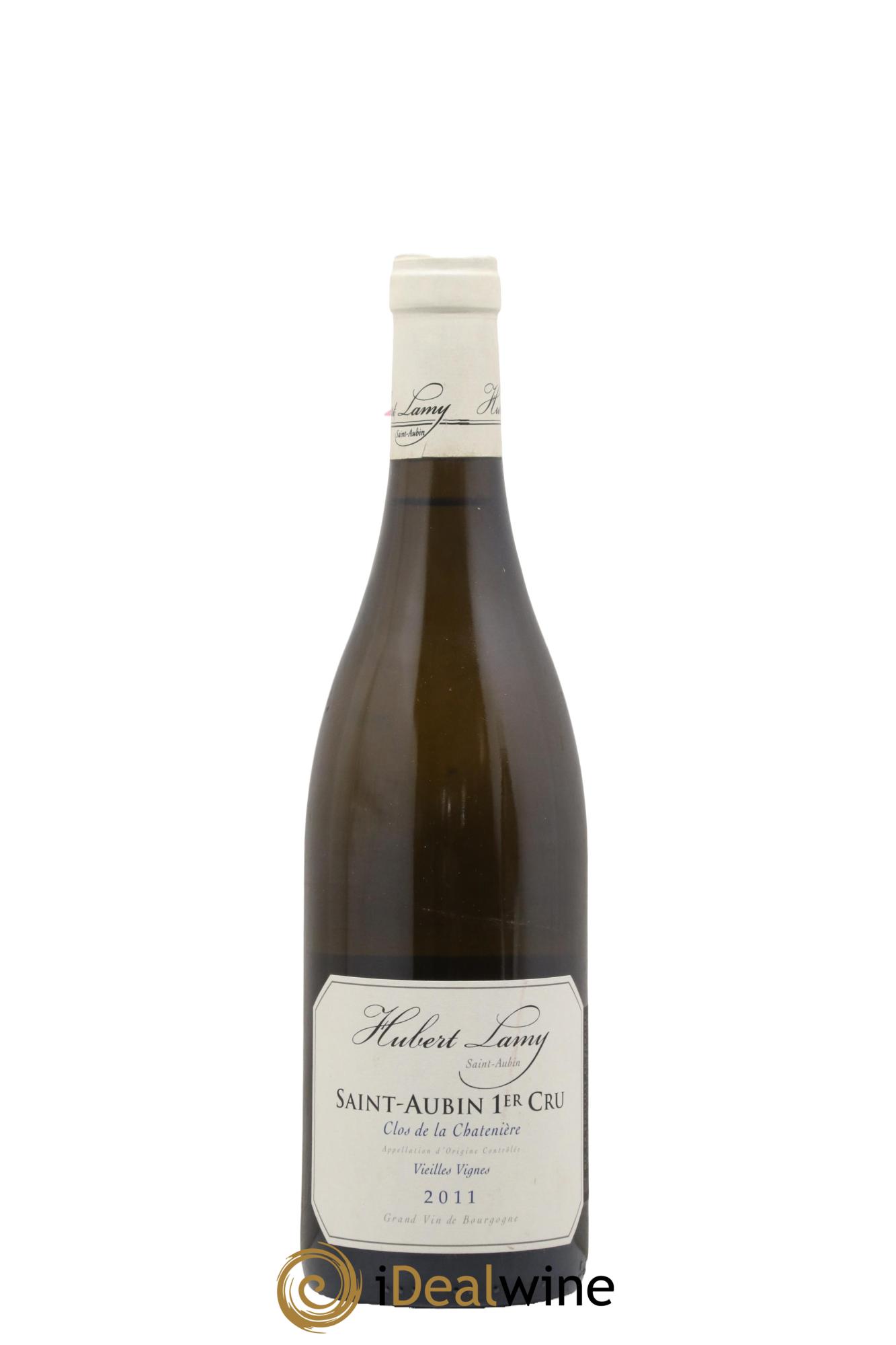 Saint-Aubin 1er Cru Clos de la Chatenière Vieilles Vignes Hubert Lamy 2011 - Lot de 1 bouteille - 0