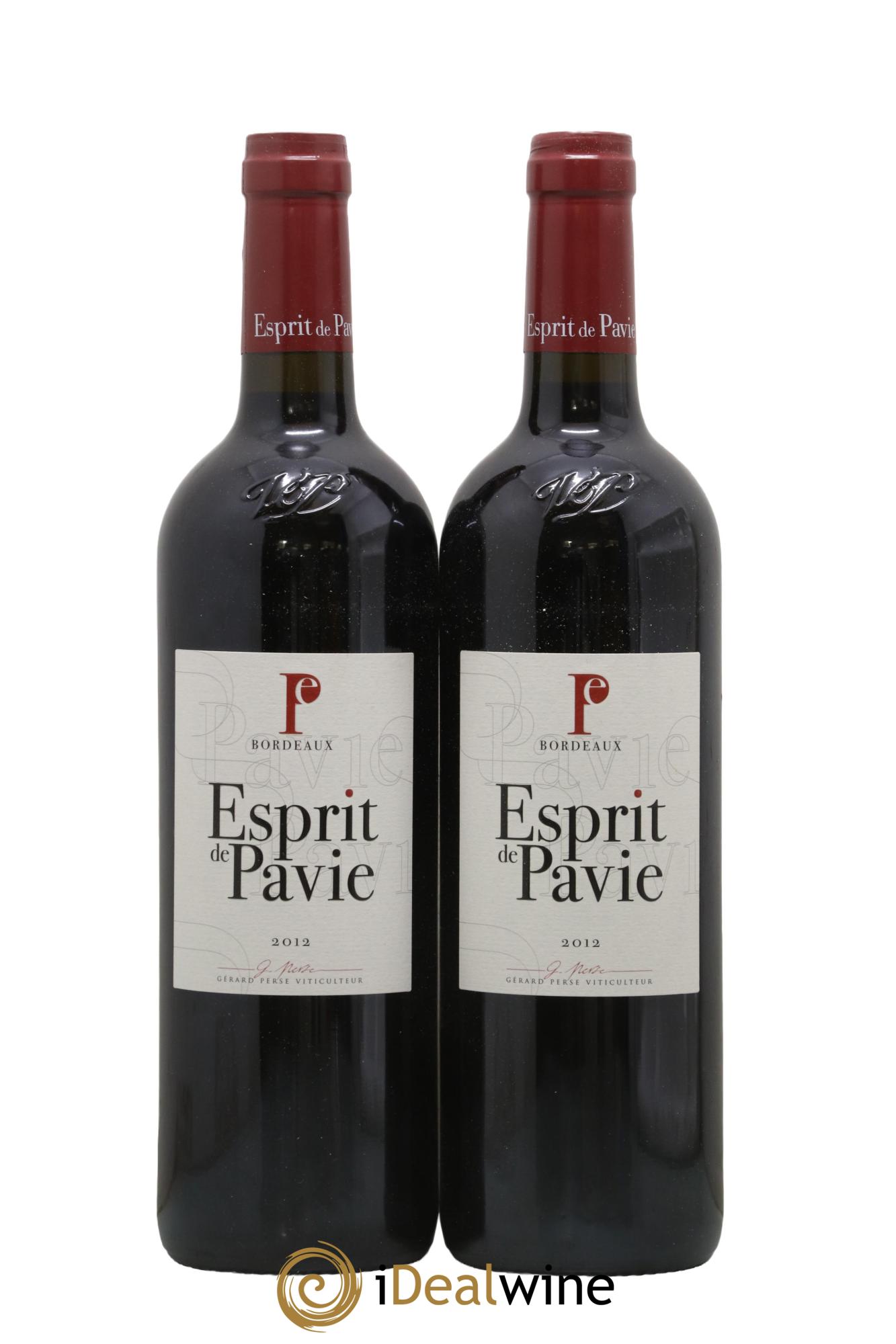 Esprit de Pavie 2012 - Posten von 2 Flaschen - 0