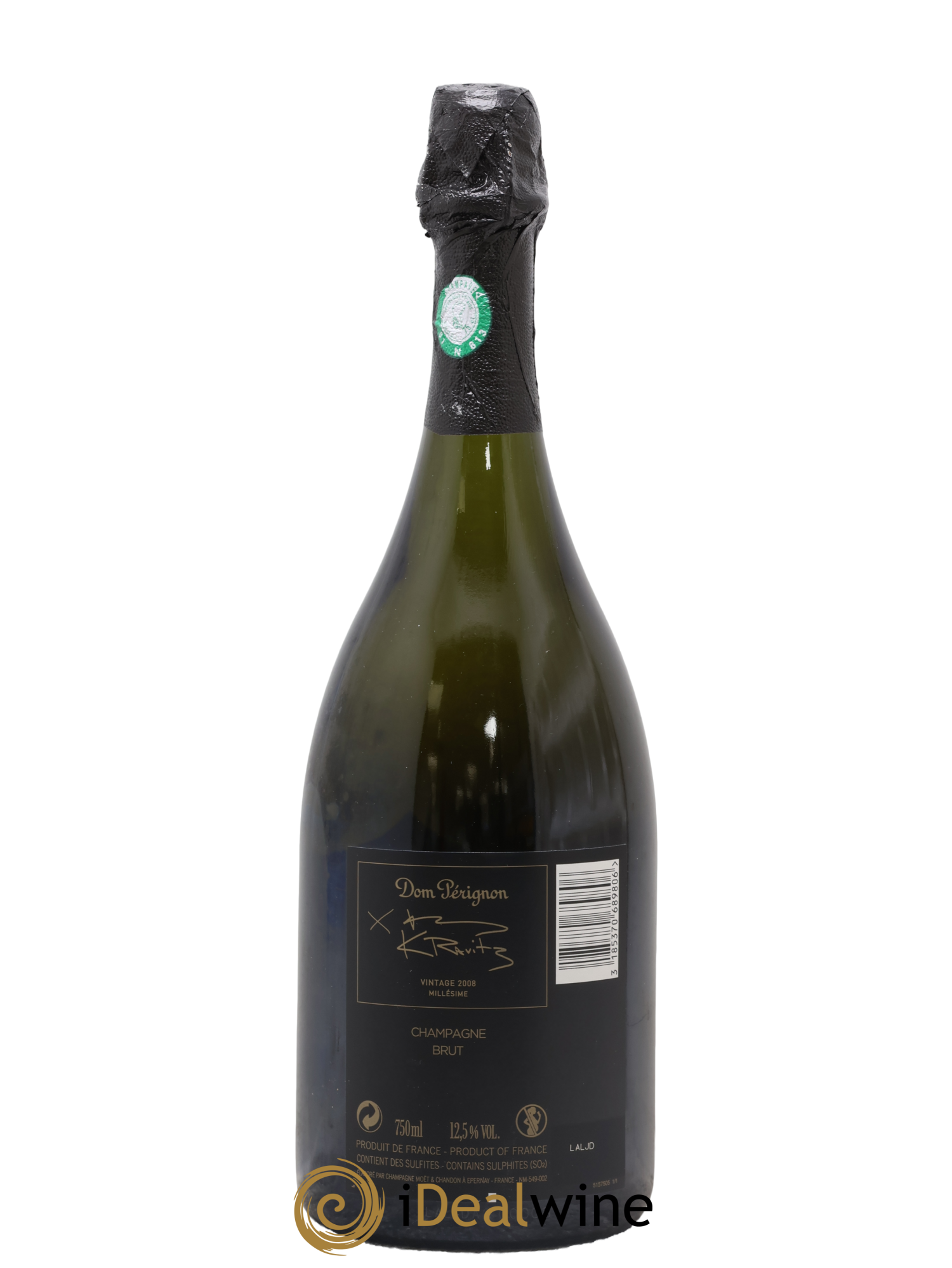 Edition Lenny Kravitz Dom Pérignon 2008 - Lot of 1 bottle - 2