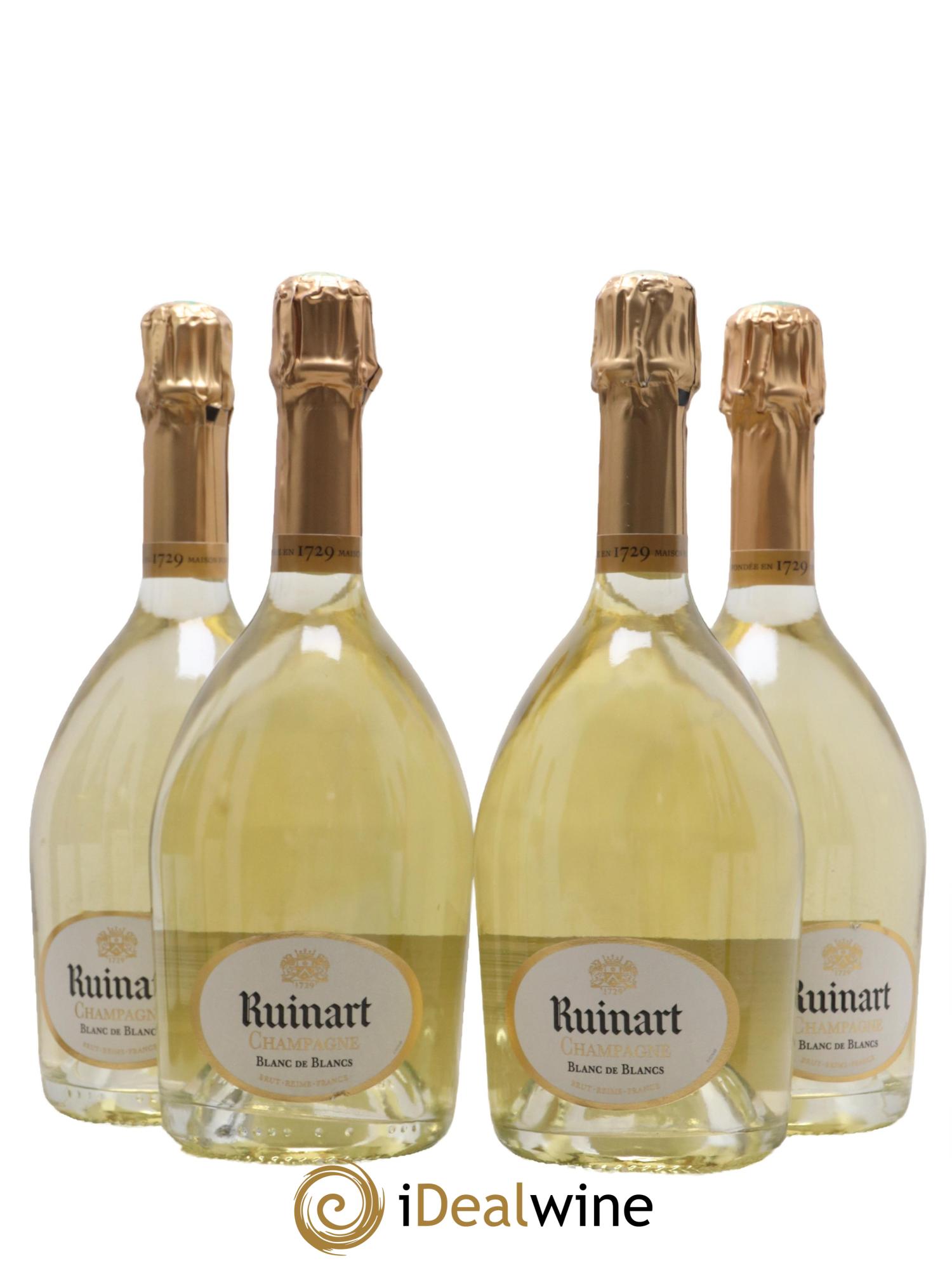 Blanc de Blancs Brut Ruinart - Lot de 4 bouteilles - 0