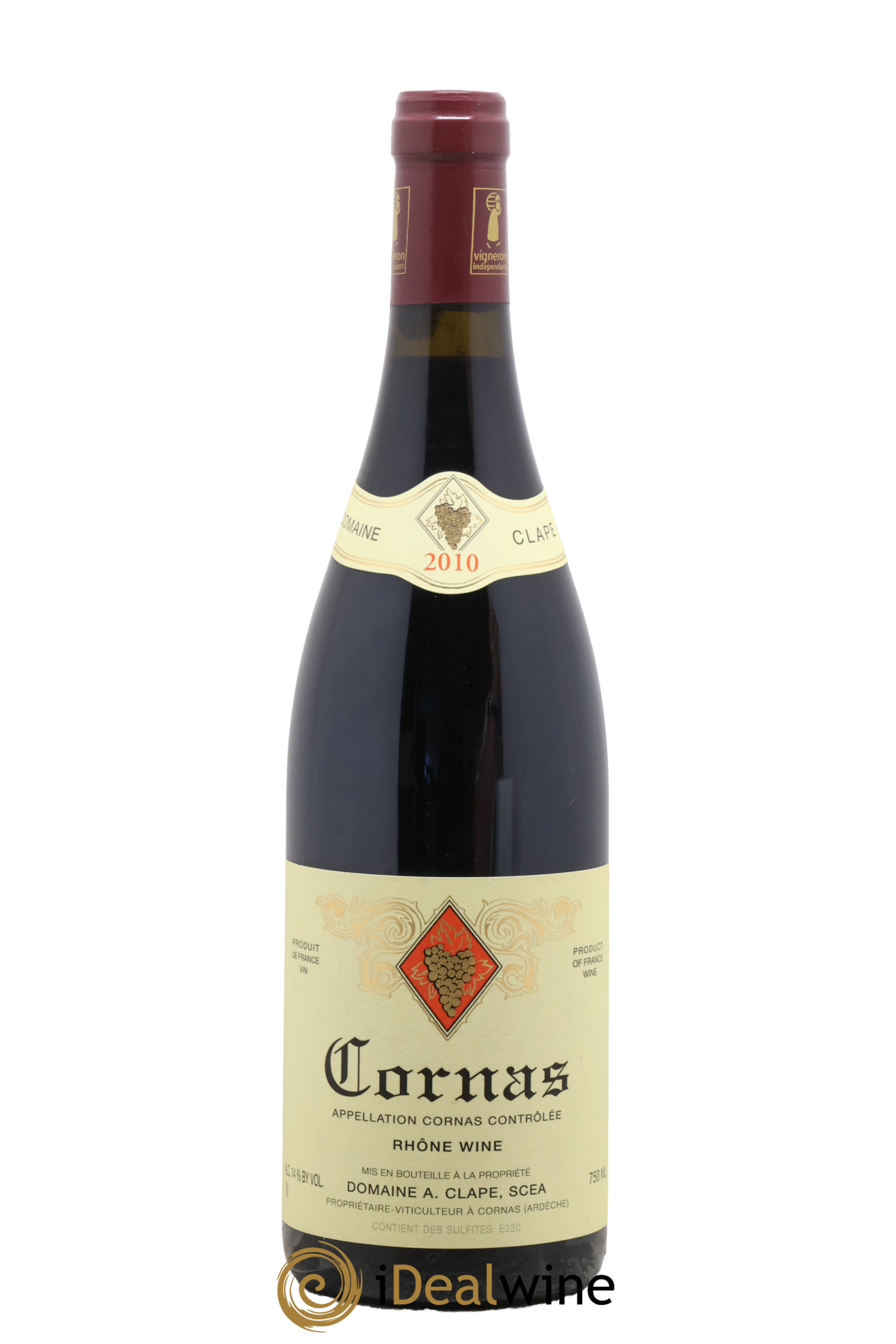 Cornas Auguste Clape 2010 - Lot of 1 bottle - 0