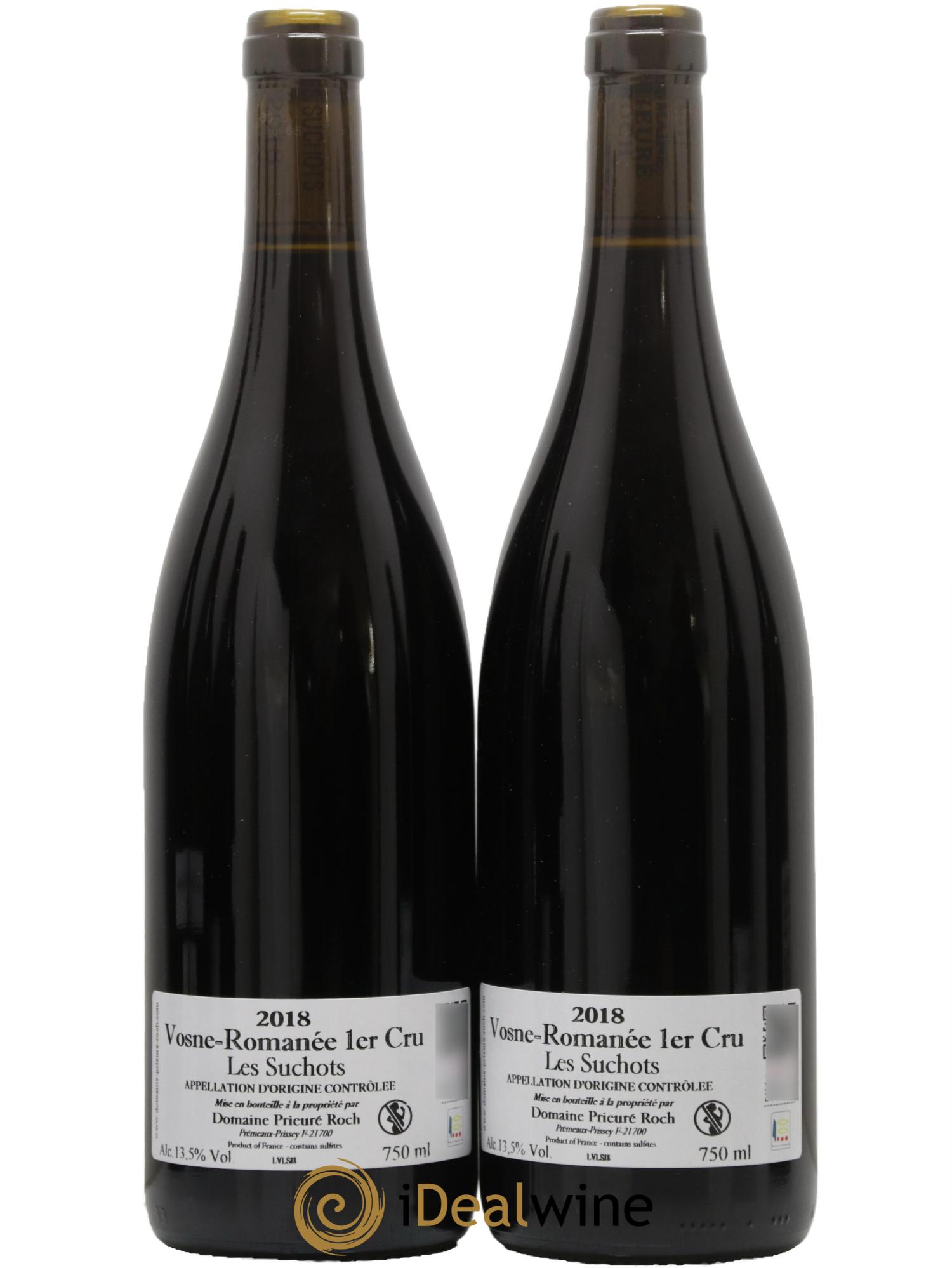 Vosne-Romanée 1er Cru Les Suchots Prieuré Roch 2018 - Lot de 2 bouteilles - 1