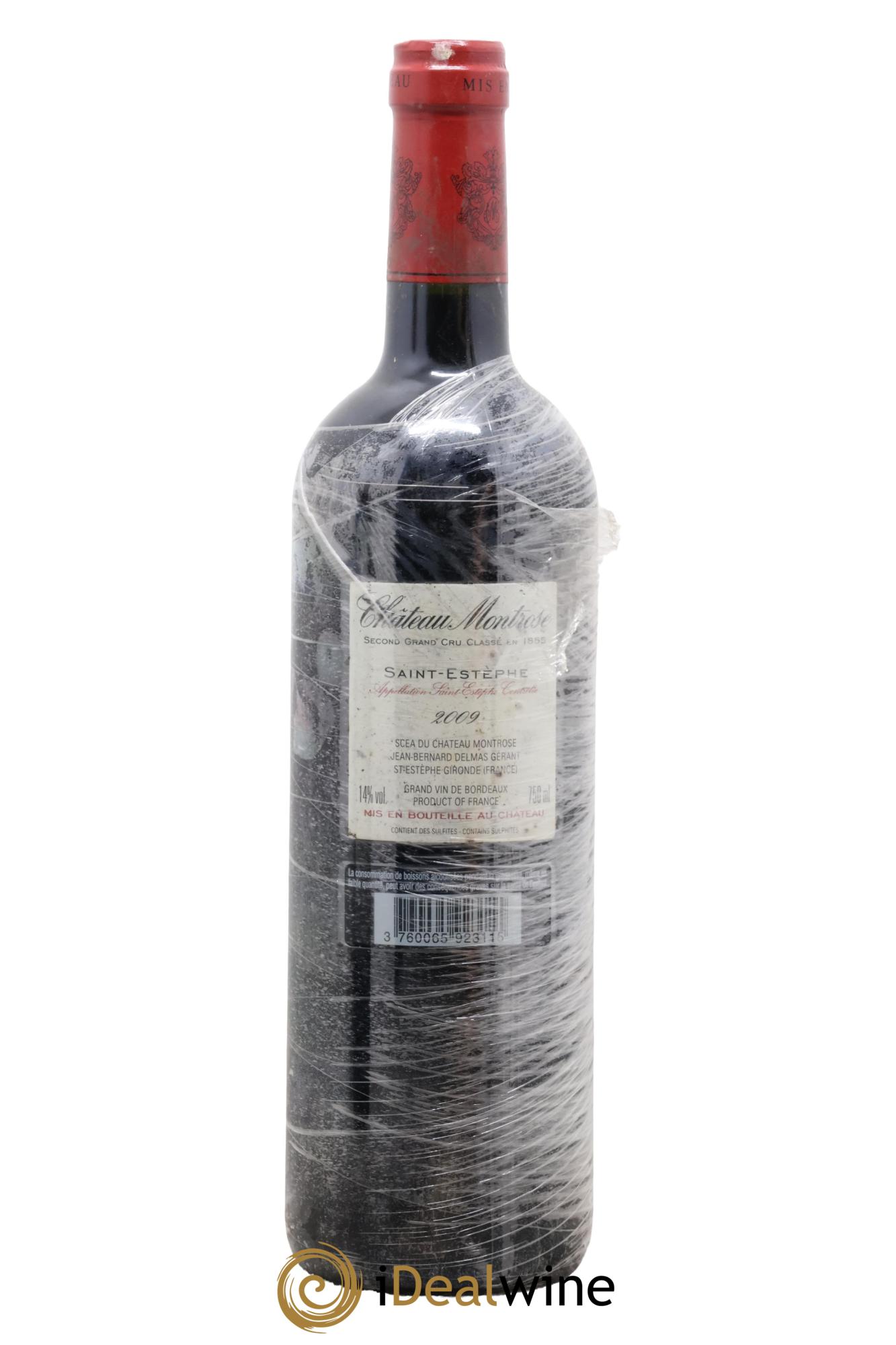 Château Montrose 2ème Grand Cru Classé 2009 - Lot de 1 bouteille - 1