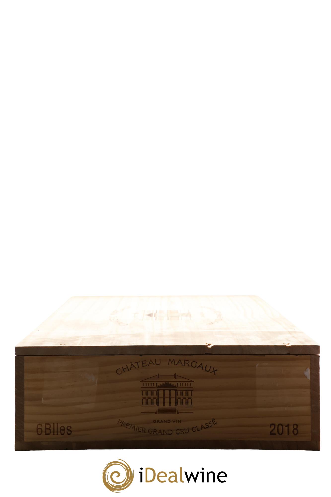 Château Margaux 1er Grand Cru Classé 2018 - Lot de 6 bouteilles - 4
