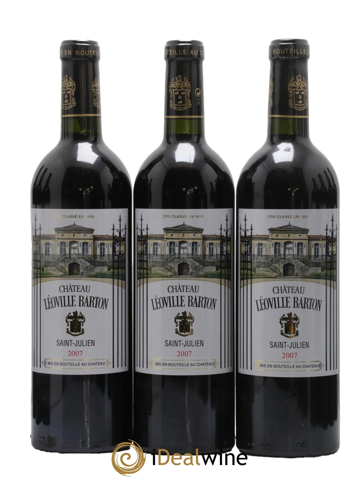 Château Léoville Barton 2ème Grand Cru Classé 2007 - Lotto di 12 bottiglie - 2