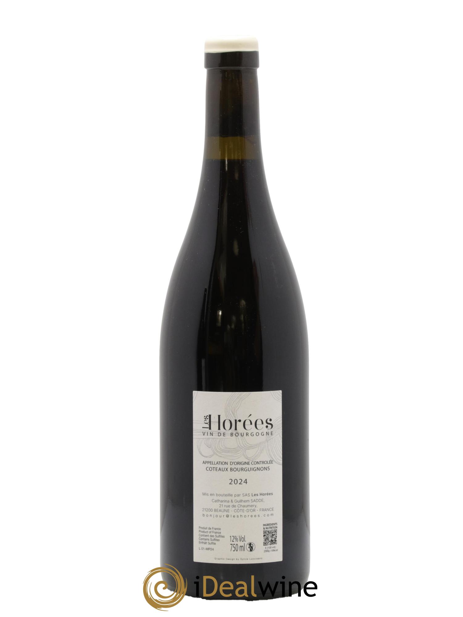 Coteaux Bourguignons Mon Poulain Les Horées 2024 - Lot de 1 bouteille - 1