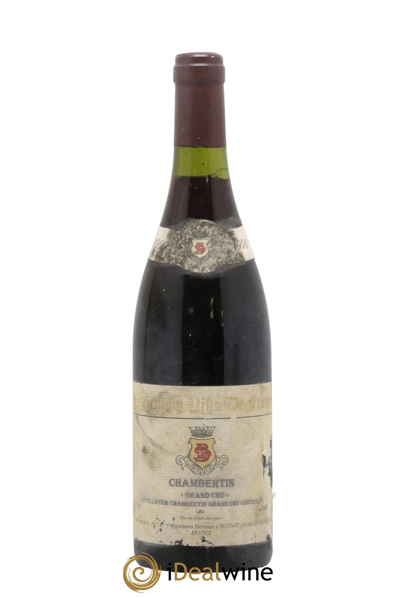 Chambertin Grand Cru Benadi et Sangers 1990 - Lot de 1 bouteille - 0