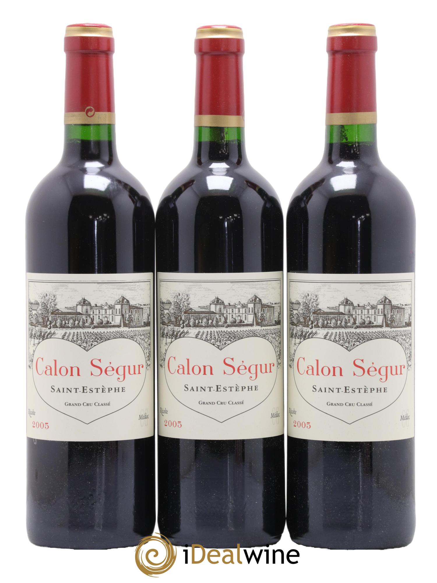 Château Calon Ségur 3ème Grand Cru Classé 2005 - Lot de 12 bouteilles - 4