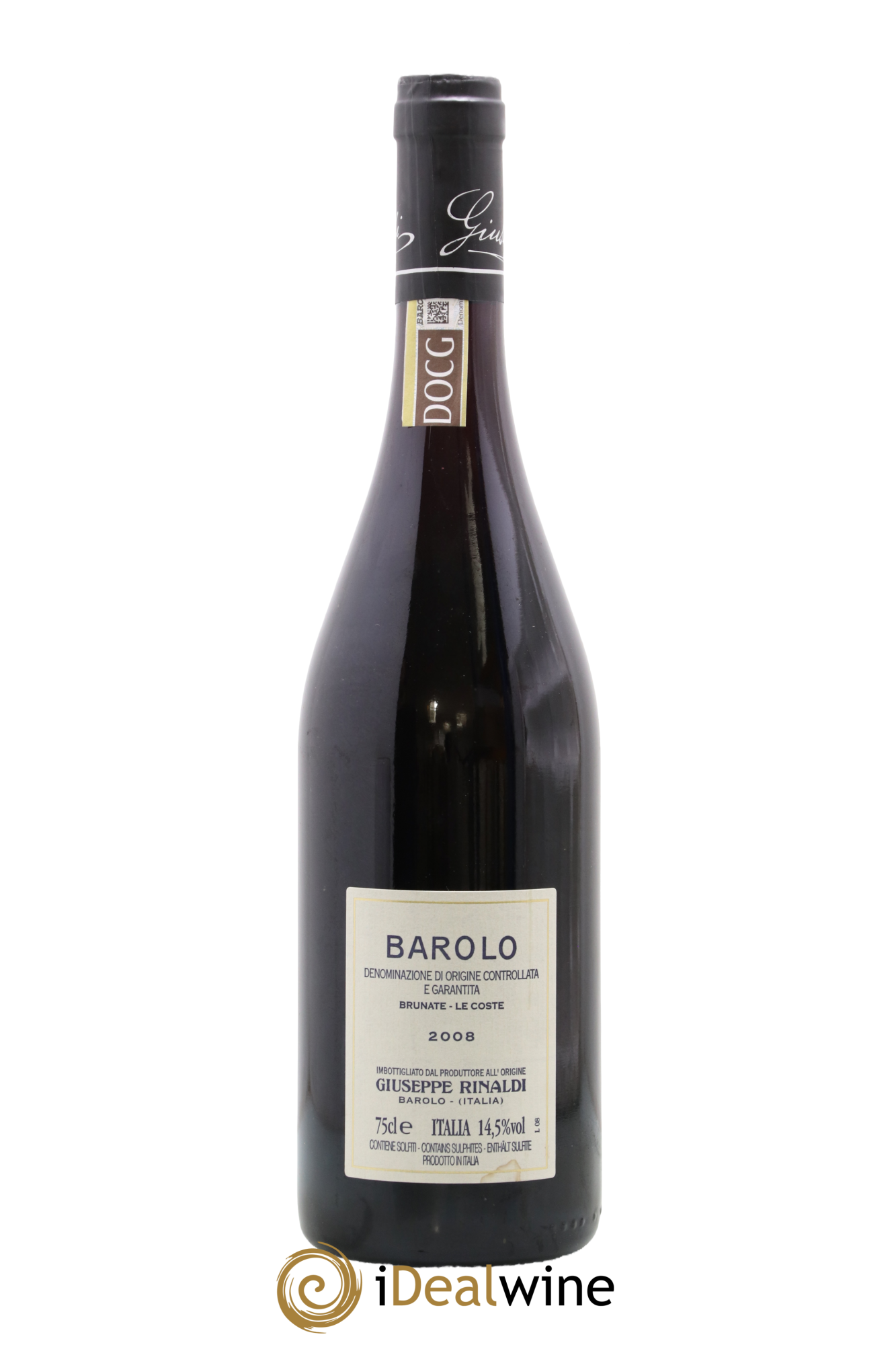 Barolo DOCG Brunate Le Coste Giuseppe Rinaldi 2008 - Lot of 1 bottle - 1