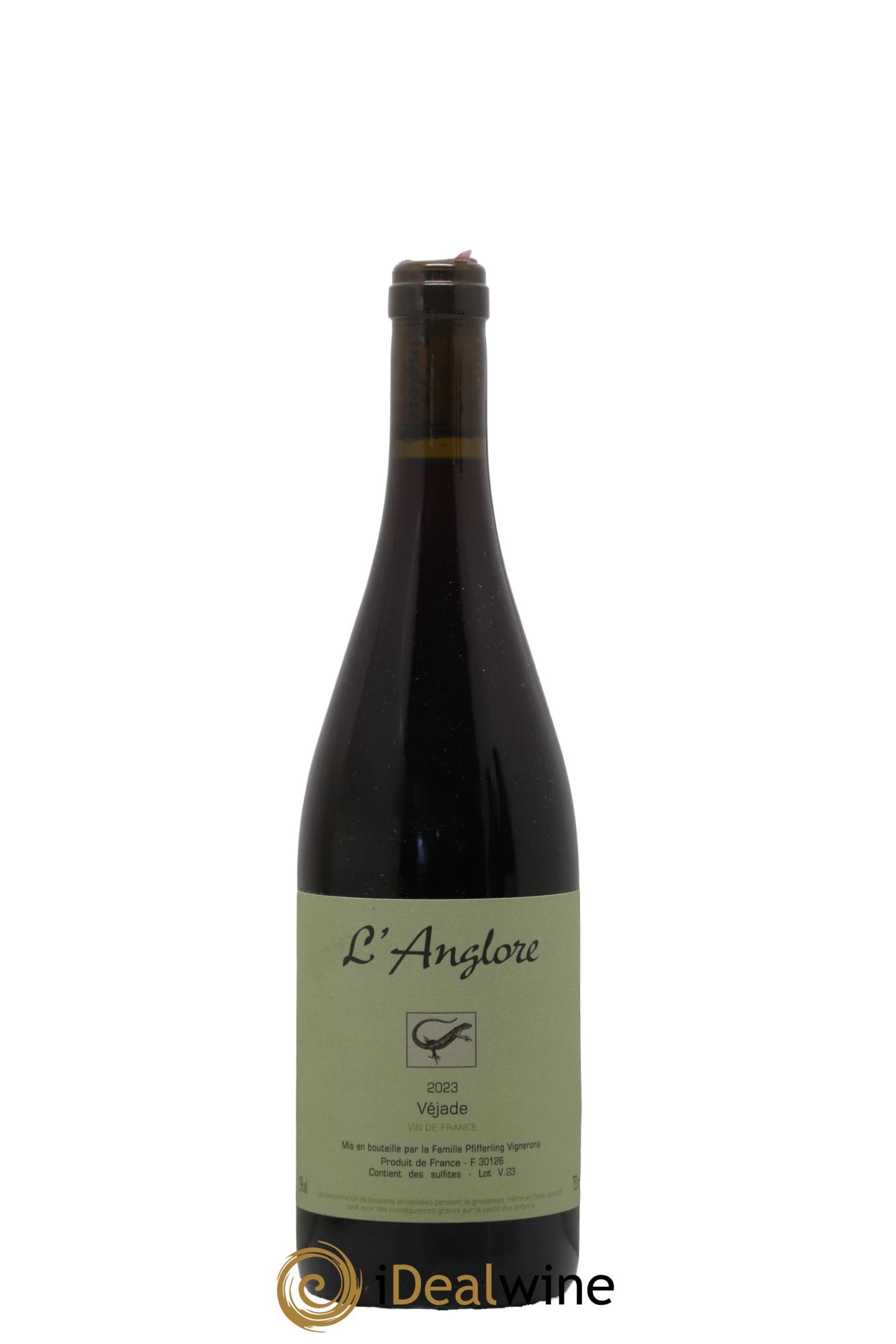 Vin de France Véjade L'Anglore 2023 - Lot de 1 bouteille - 0