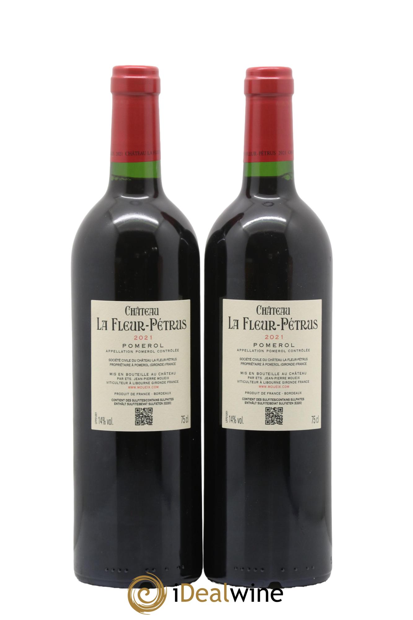 Château la Fleur Petrus 2021 - Lotto di 2 bottiglie - 1