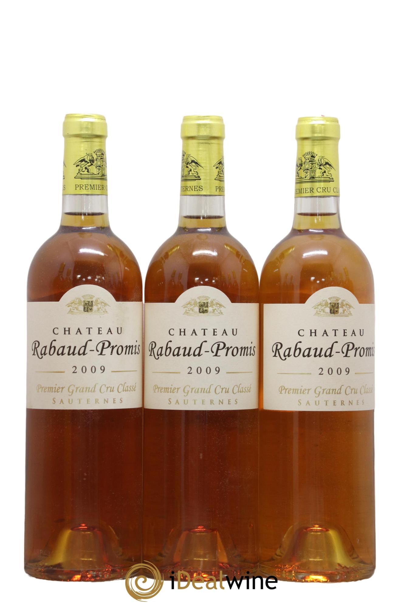 Château Rabaud Promis 1er Grand Cru Classé 2009 - Lot of 12 bottles - 1