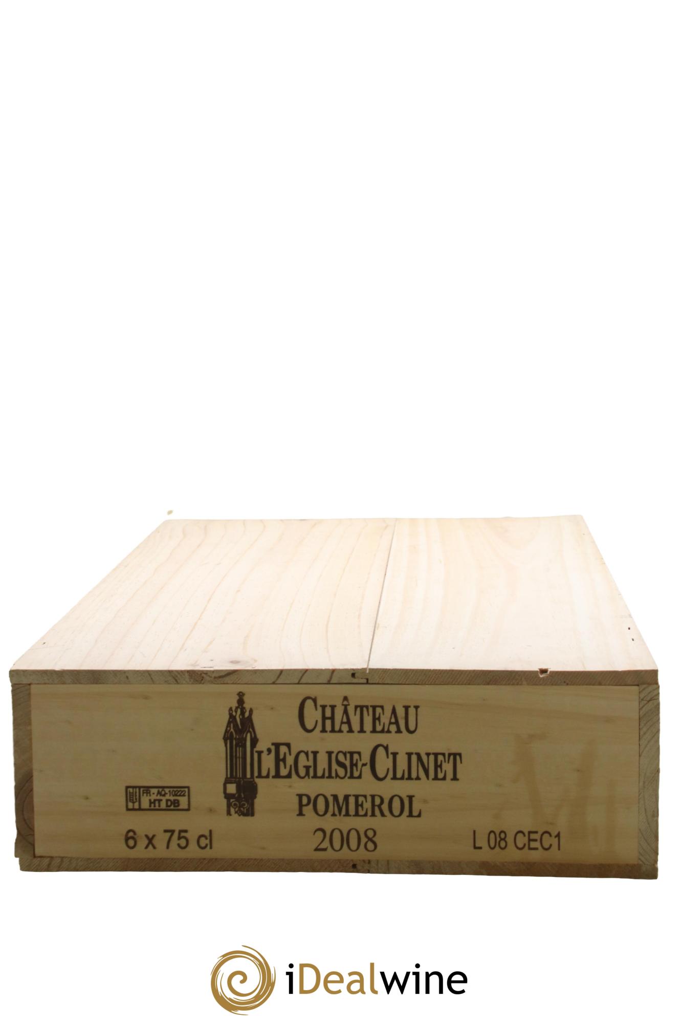 Château l' Église Clinet 2008 - Lot de 6 bouteilles - 3