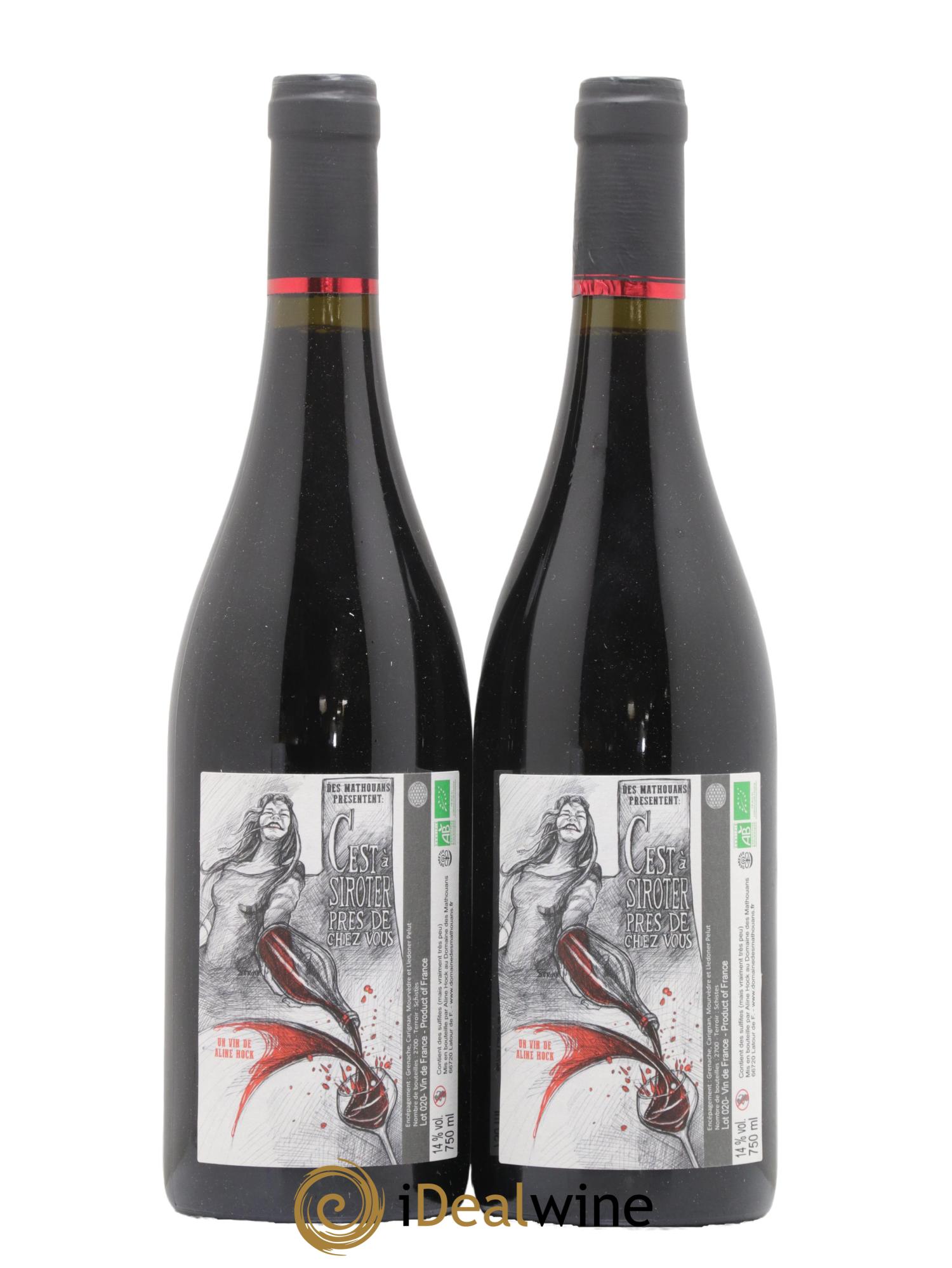 Vin de France C'est a Siroter Pres de Chez Vous Domaine des Mathouans 2020 - Lot de 2 bouteilles - 0