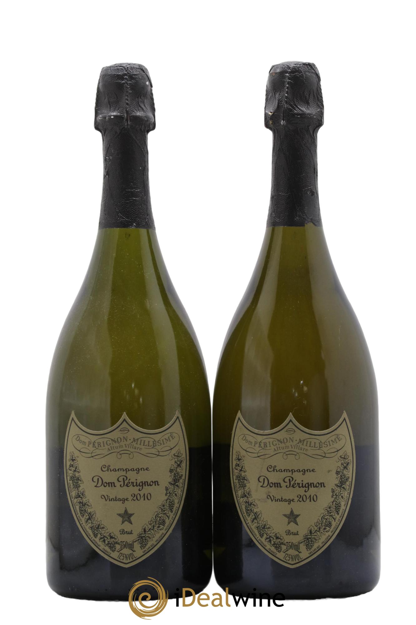 Brut Dom Pérignon 2010 - Lotto di 2 bottiglie - 0