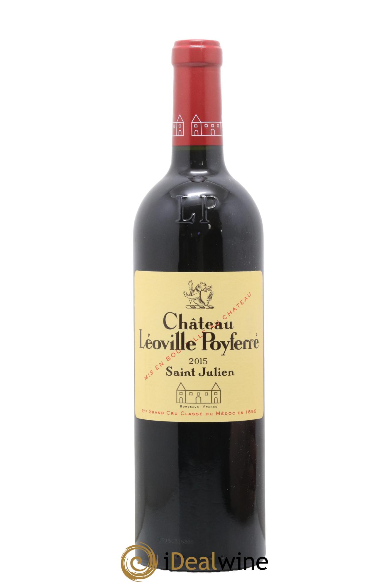 Château Léoville Poyferré 2ème Grand Cru Classé 2015 - Lot de 1 bouteille - 0