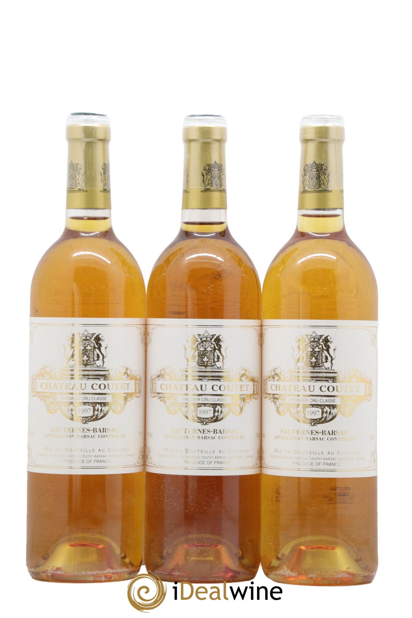 Château Coutet 1er Grand Cru Classé 1997 - Lotto di 6 bottiglie - 2